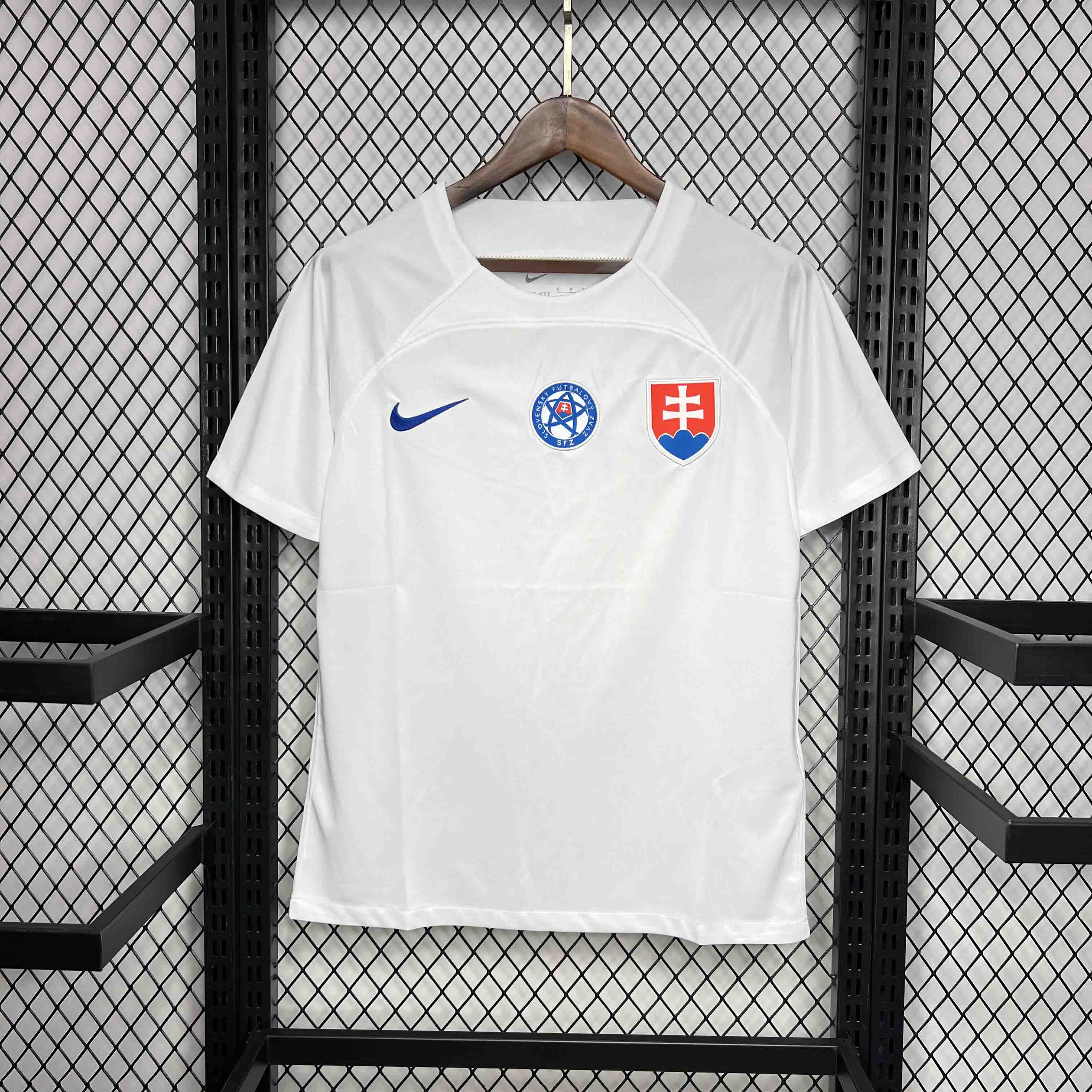 Slovakia 2024 Away Jersey - Fans Version - Unitedfutballjersey