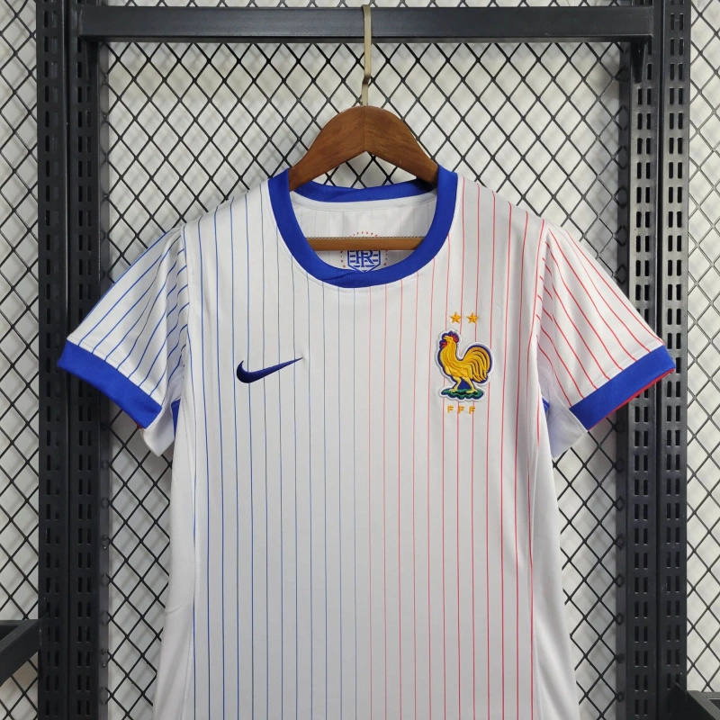 Women's France 2024 Away Stadium Jersey - Unitedfutballjersey