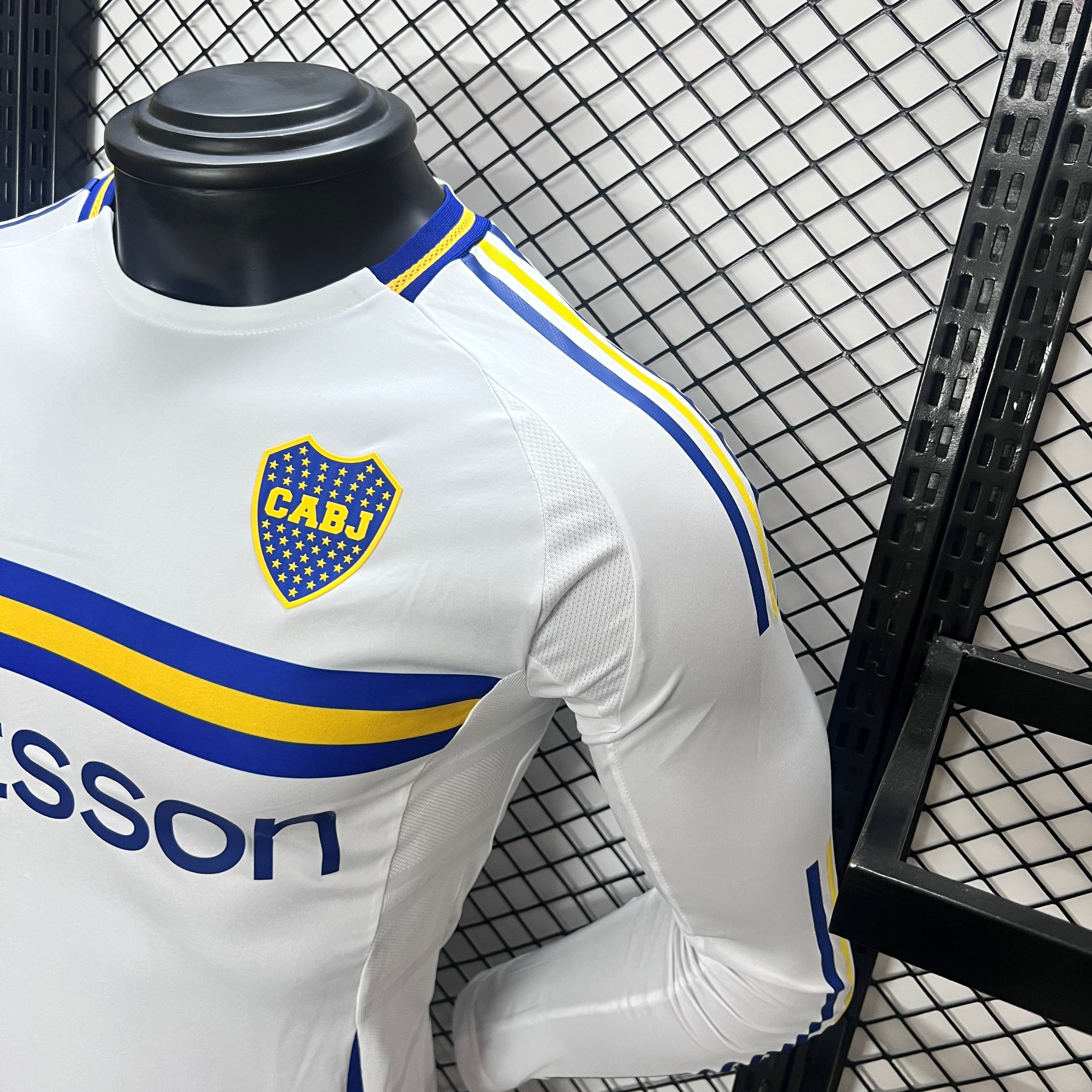 Boca Juniors 24-25 Away Long Sleeve Jersey - Player Version - Unitedfutballjersey