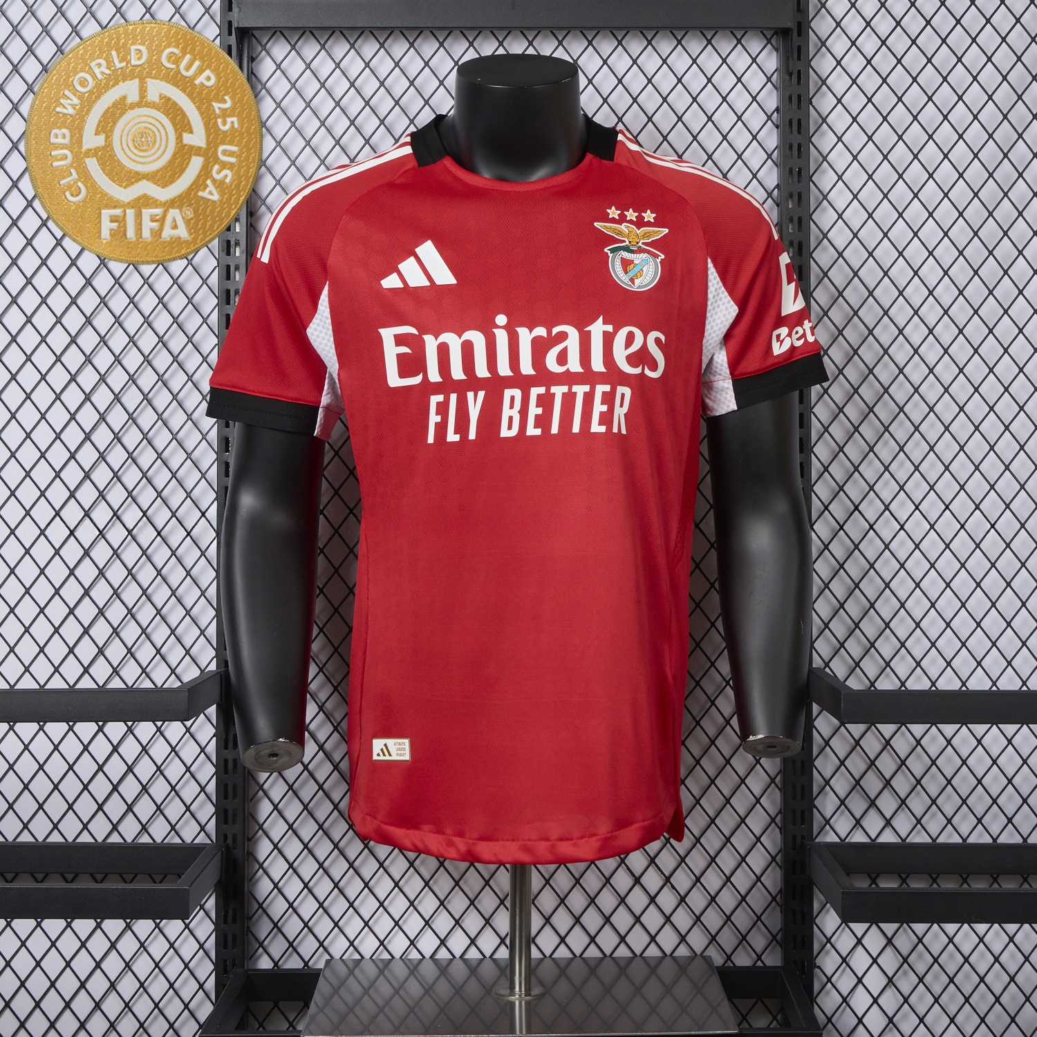 Benfica 25-26 Home Jersey - Player Version - Unitedfutballjersey