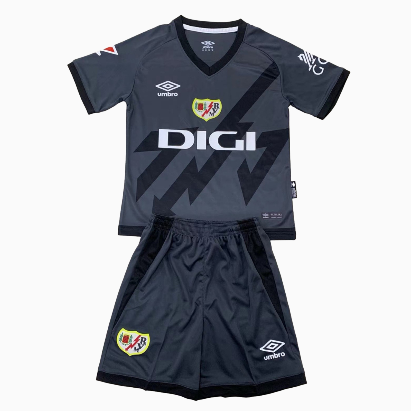 Rayo Vallecano 24-25 Third Men's Adult Jersey Set - Fans Version - Unitedfutballjersey