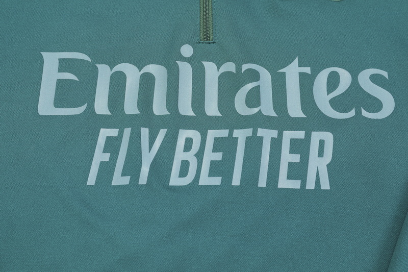 Arsenal 23-24 Long Sleeve Training Set - Green - Unitedfutballjersey