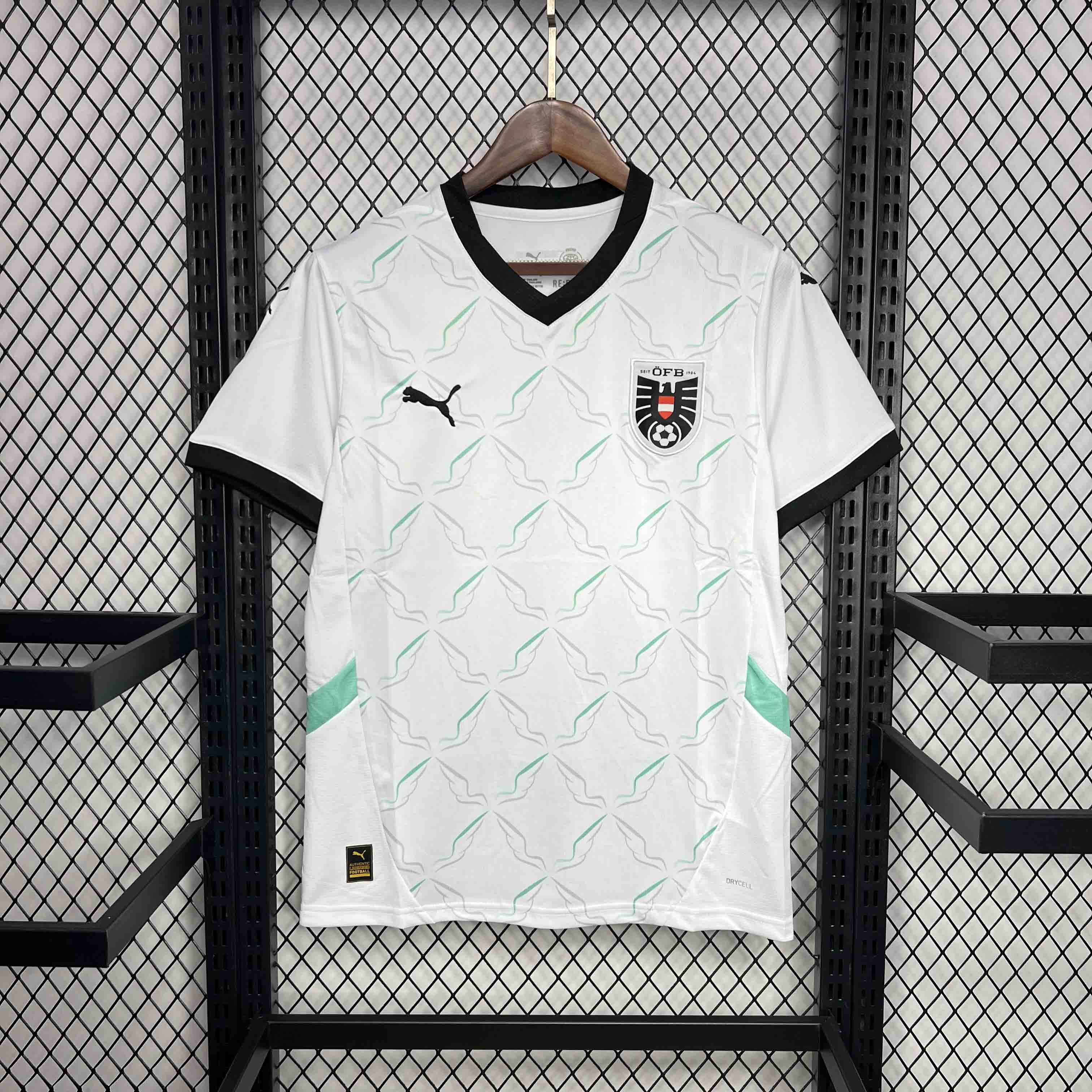 Austria 2024 Away Jersey - Fans Version - Unitedfutballjersey