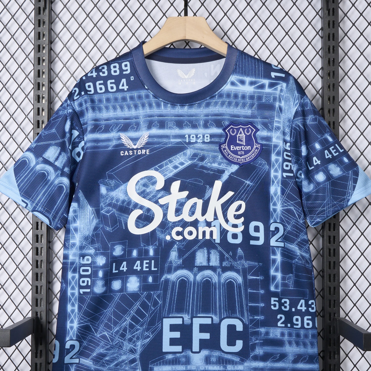 Everton 24-25 Pre-Match Farewell Jersey - Fans Version - Unitedfutballjersey