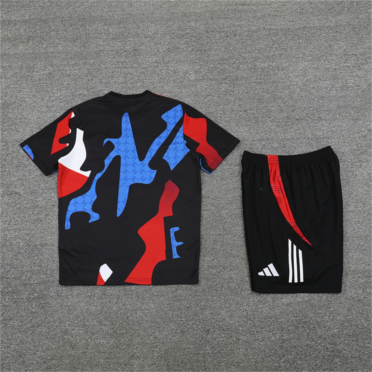 Manchester United 24-25 Pre-Match Short-Sleeve Training Set - Camouflage - Unitedfutballjersey