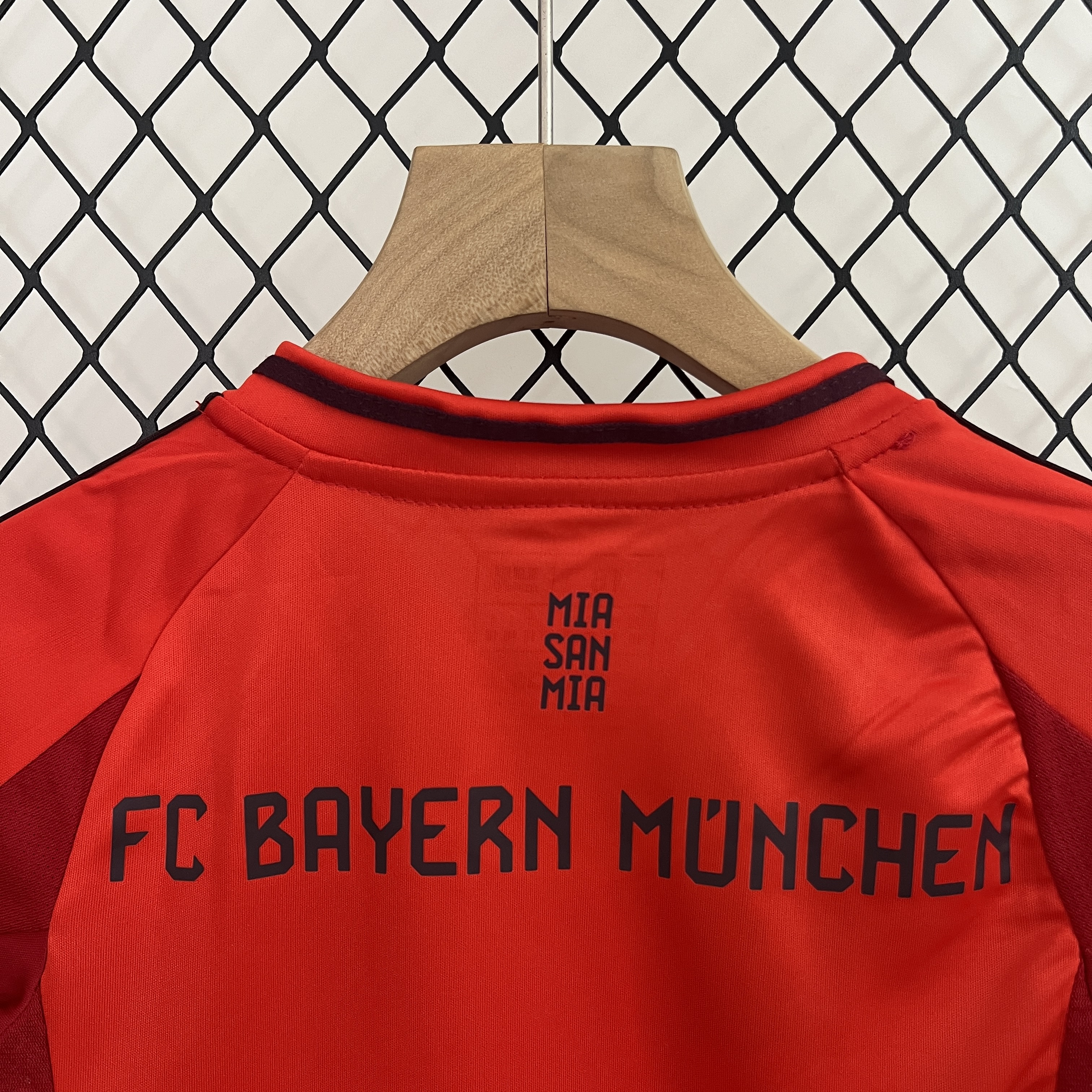 Bayern Munich 24-25 Home Kids Kit - Fans Version - Unitedfutballjersey