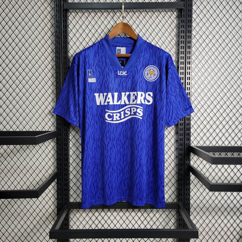 Retro Leicester City 1992-94 Home Jersey - Unitedfutballjersey