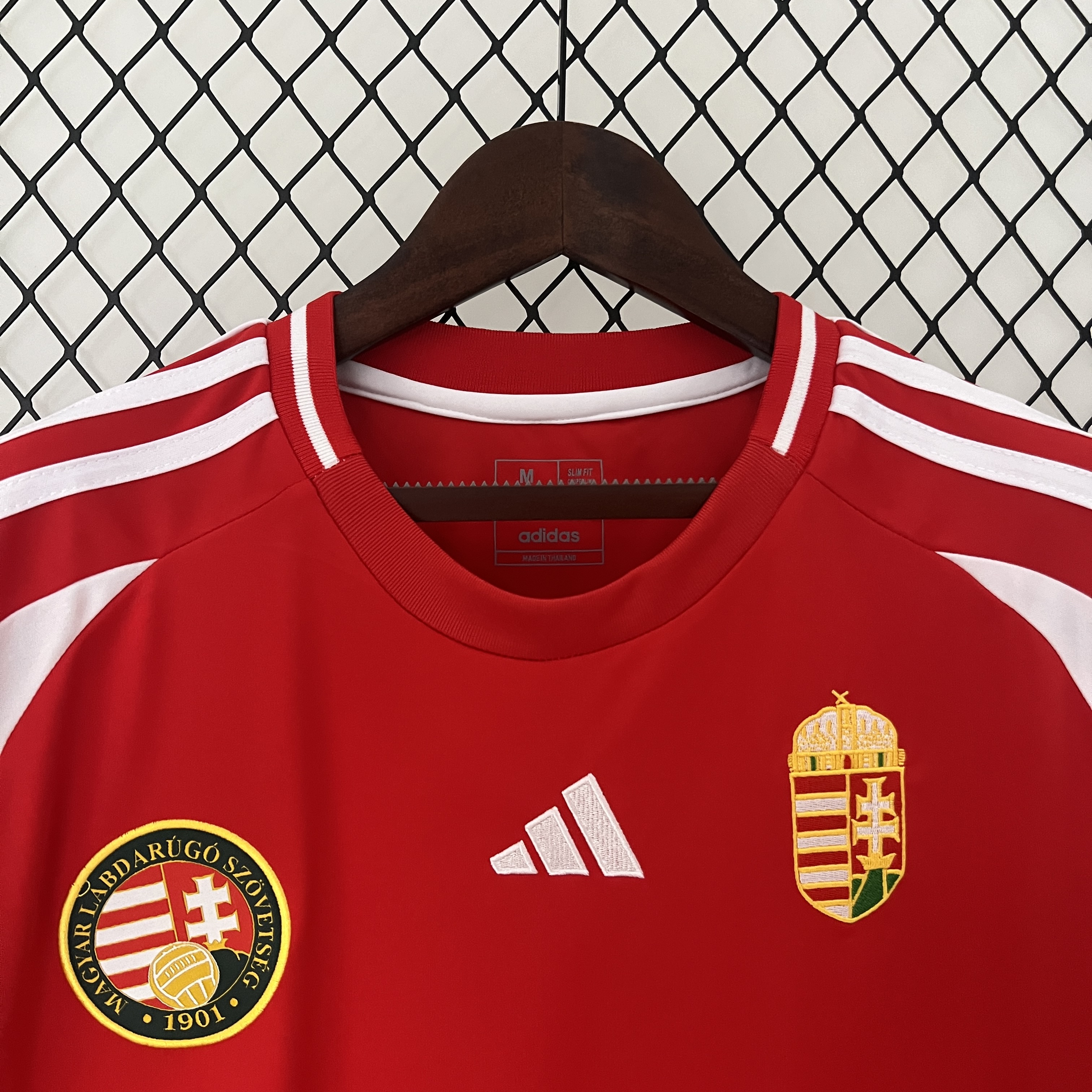 Hungary 2024 Home Stadium Jersey - Fans Version - Unitedfutballjersey