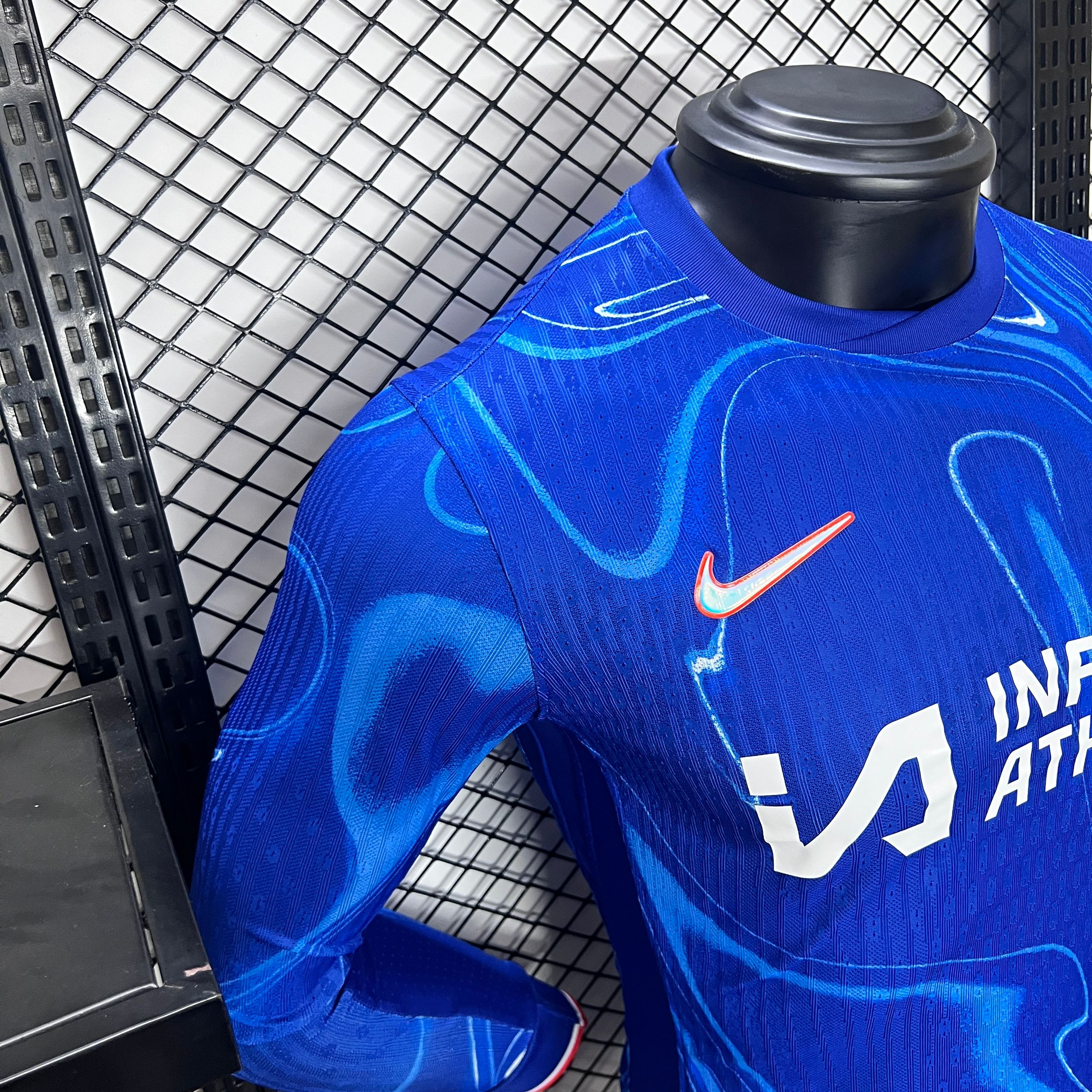 C.H.E.L.S.E.A 24-25 Home Long Sleeve Jersey - Player Version - Unitedfutballjersey