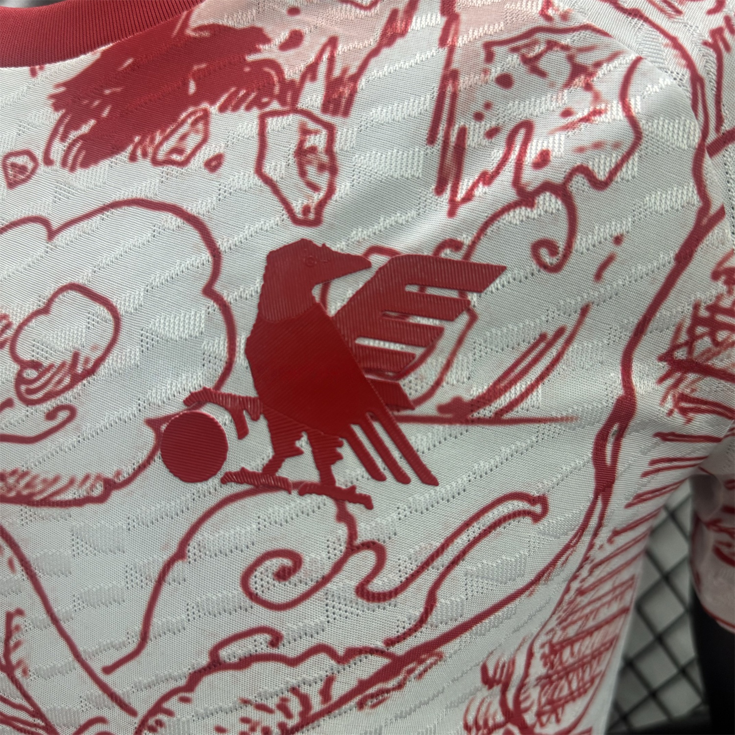 Japan 25-26 Red Line Gear 5 Nika White Special Edition Jersey - Player Version - Unitedfutballjersey