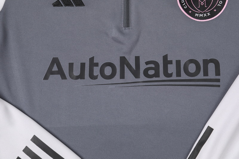 Miami 23-24 Long Sleeve Training Set -Grey - Unitedfutballjersey