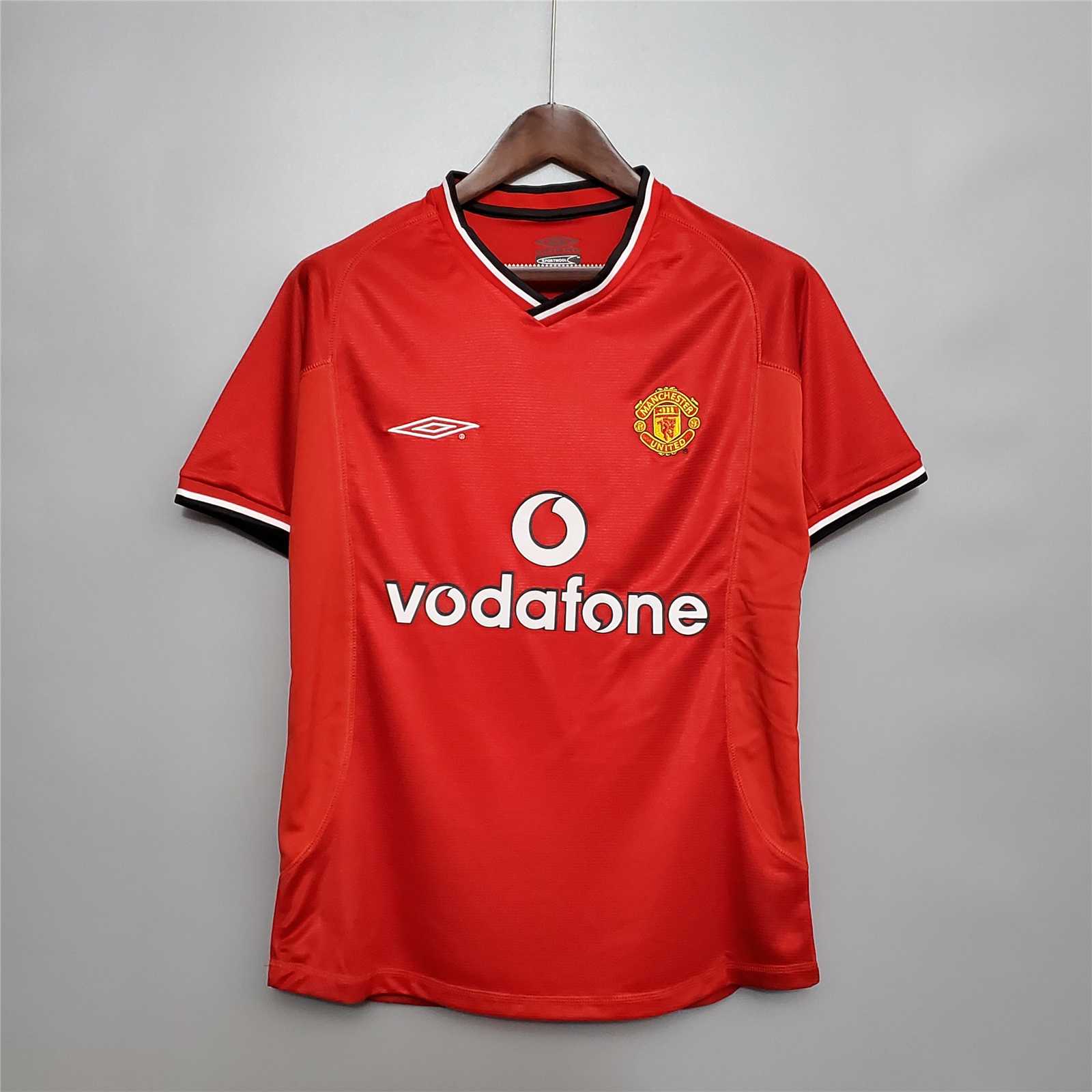 Retro Manchester United 00-02 Home Jersey - Unitedfutballjersey