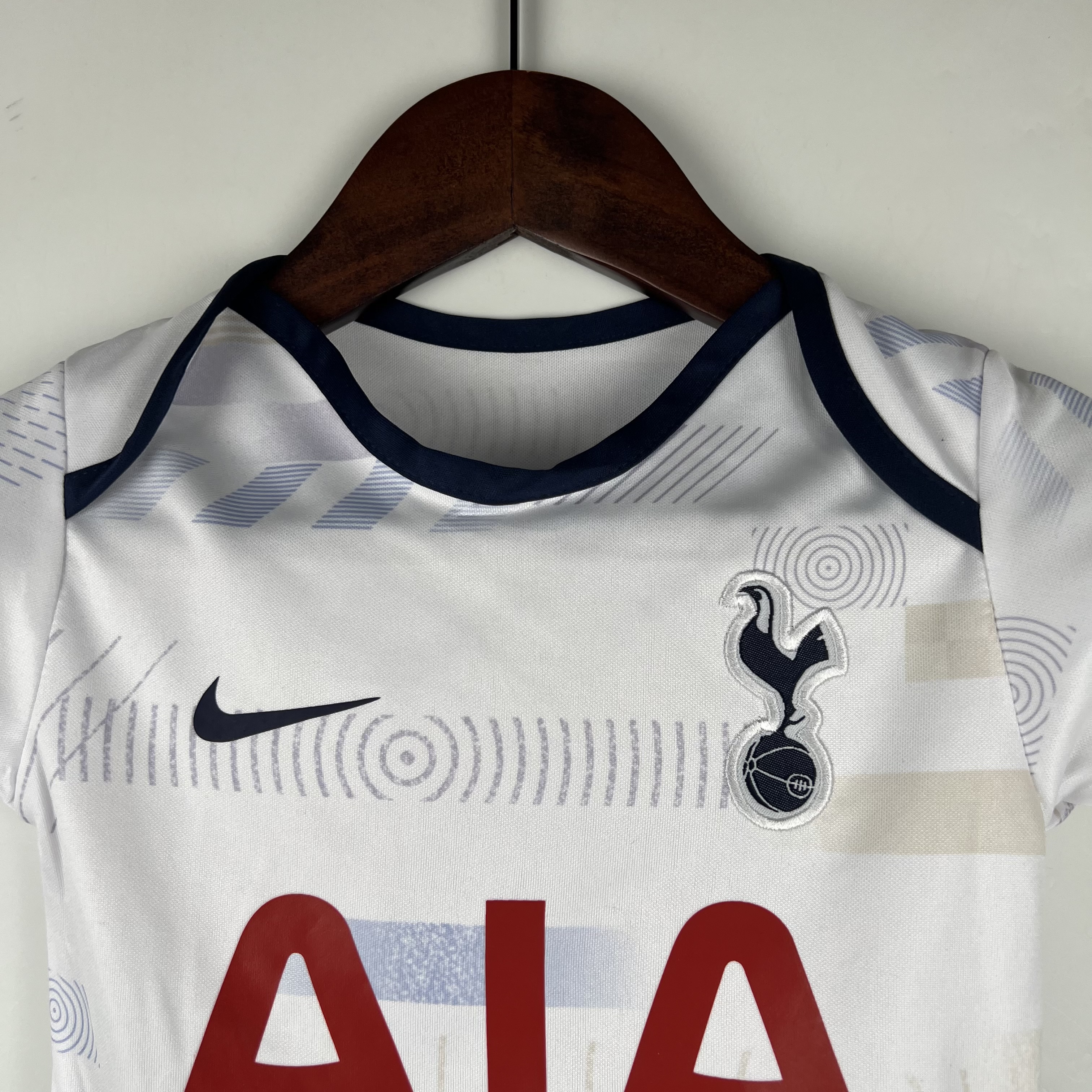 Tottenham Hotspur 23-24 Home Stadium Baby Crawling Suit - Unitedfutballjersey
