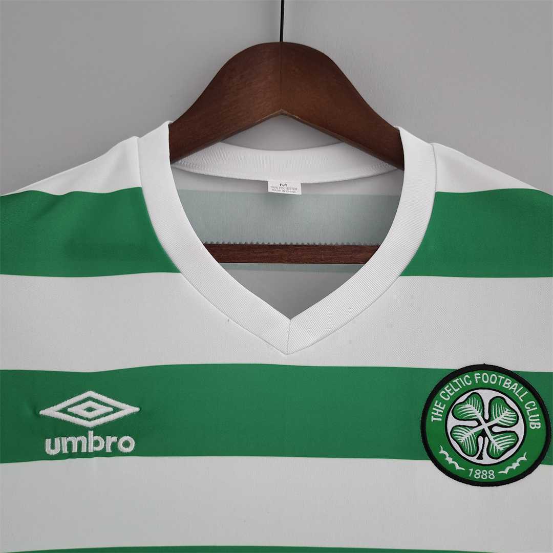 Retro Celtic 1980-81 Home Stadium Jersey - Unitedfutballjersey