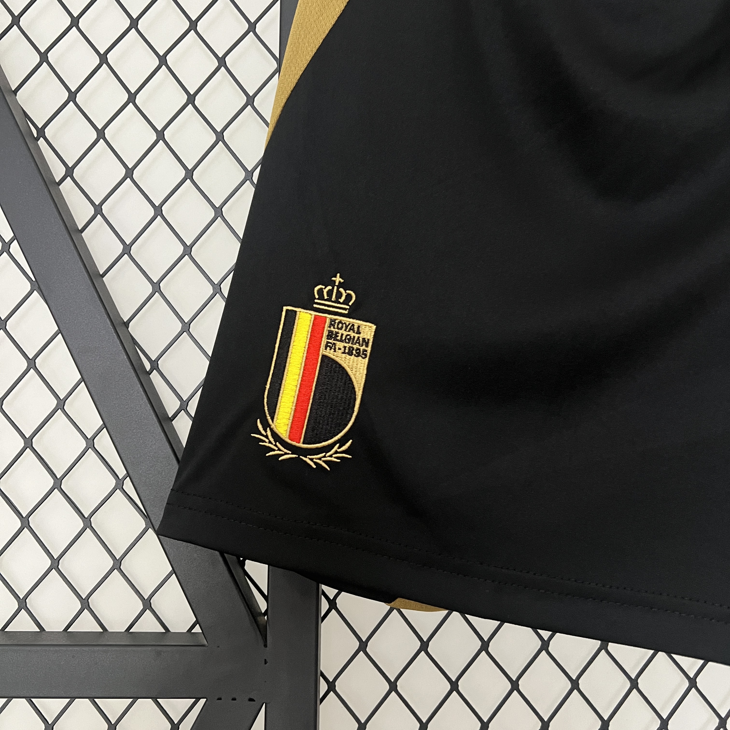 Belgium 2024 Home Shorts - Fans Version - Unitedfutballjersey