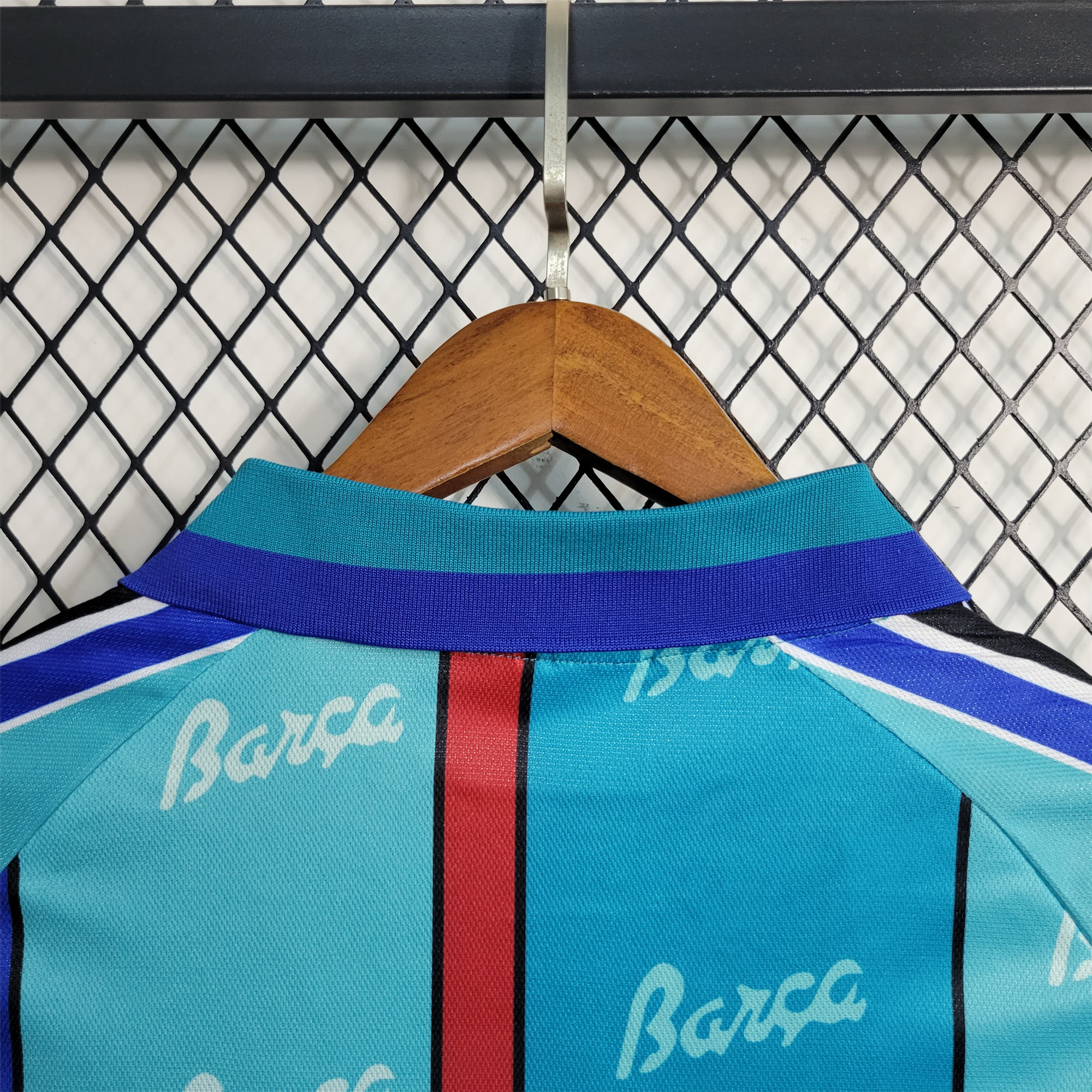 B.A.R.S.A Retro 95-97 Away Stadium Jersey - Unitedfutballjersey