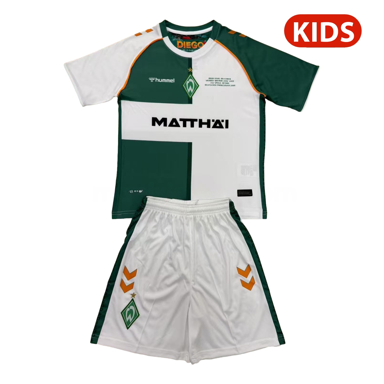 Werder Bremen 24-25 DIEGO Special Kids Kit - Unitedfutballjersey