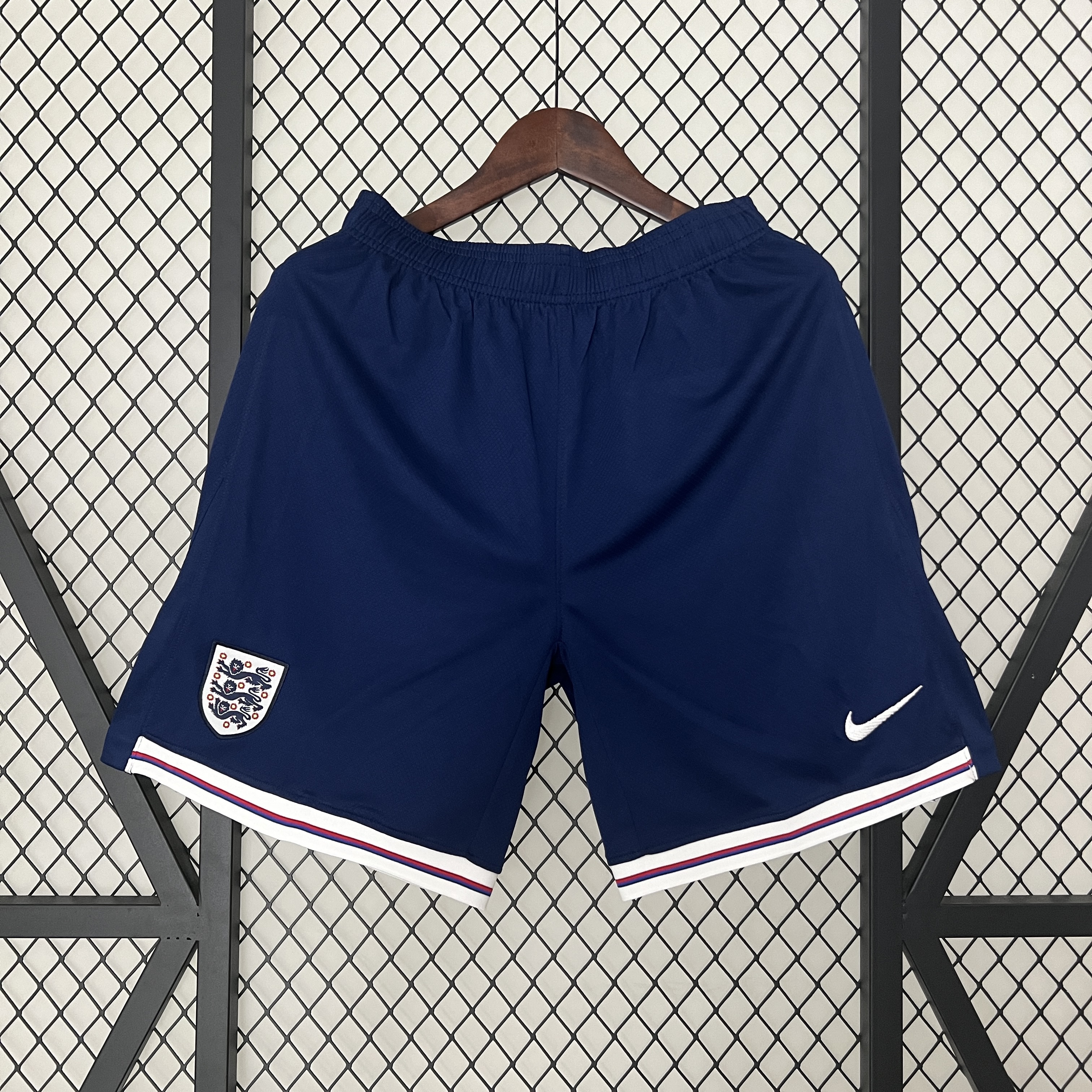 England 2024 Home Shorts - Fans Version - Unitedfutballjersey