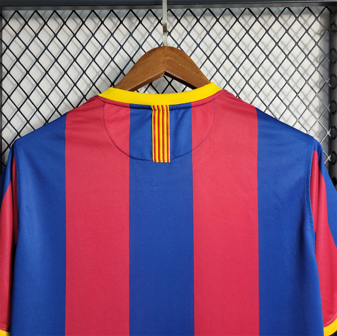 Retro Barcelona 10-11 Home Stadium Jersey - Unitedfutballjersey