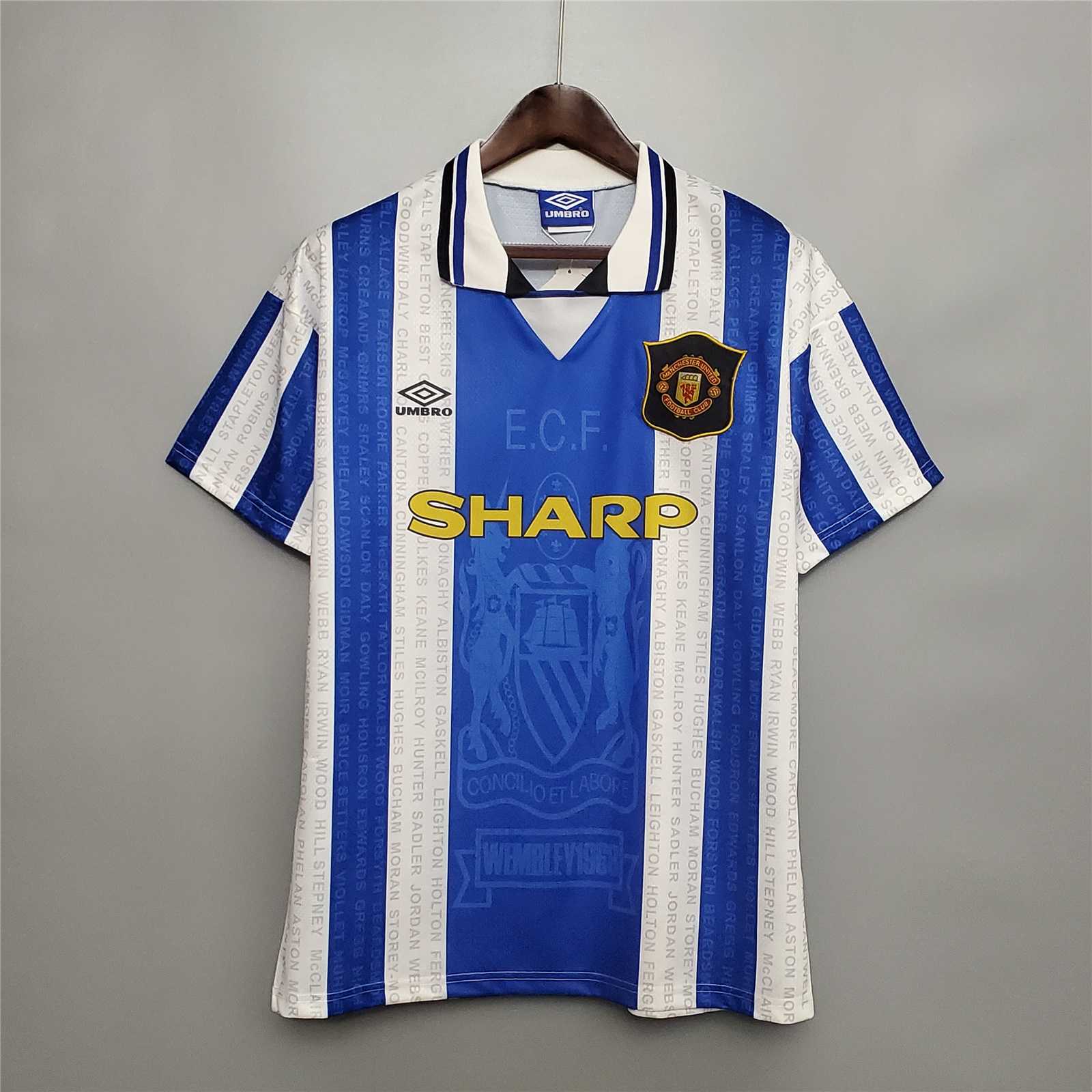 Retro Manchester United 94-96 Away Jersey - Unitedfutballjersey
