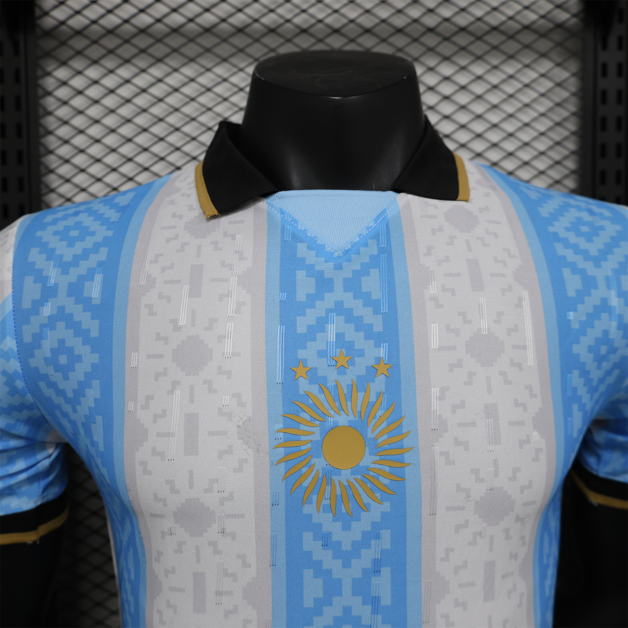 Argentina 2024-25 COMMA Messi Jersey - Player Version - Unitedfutballjersey