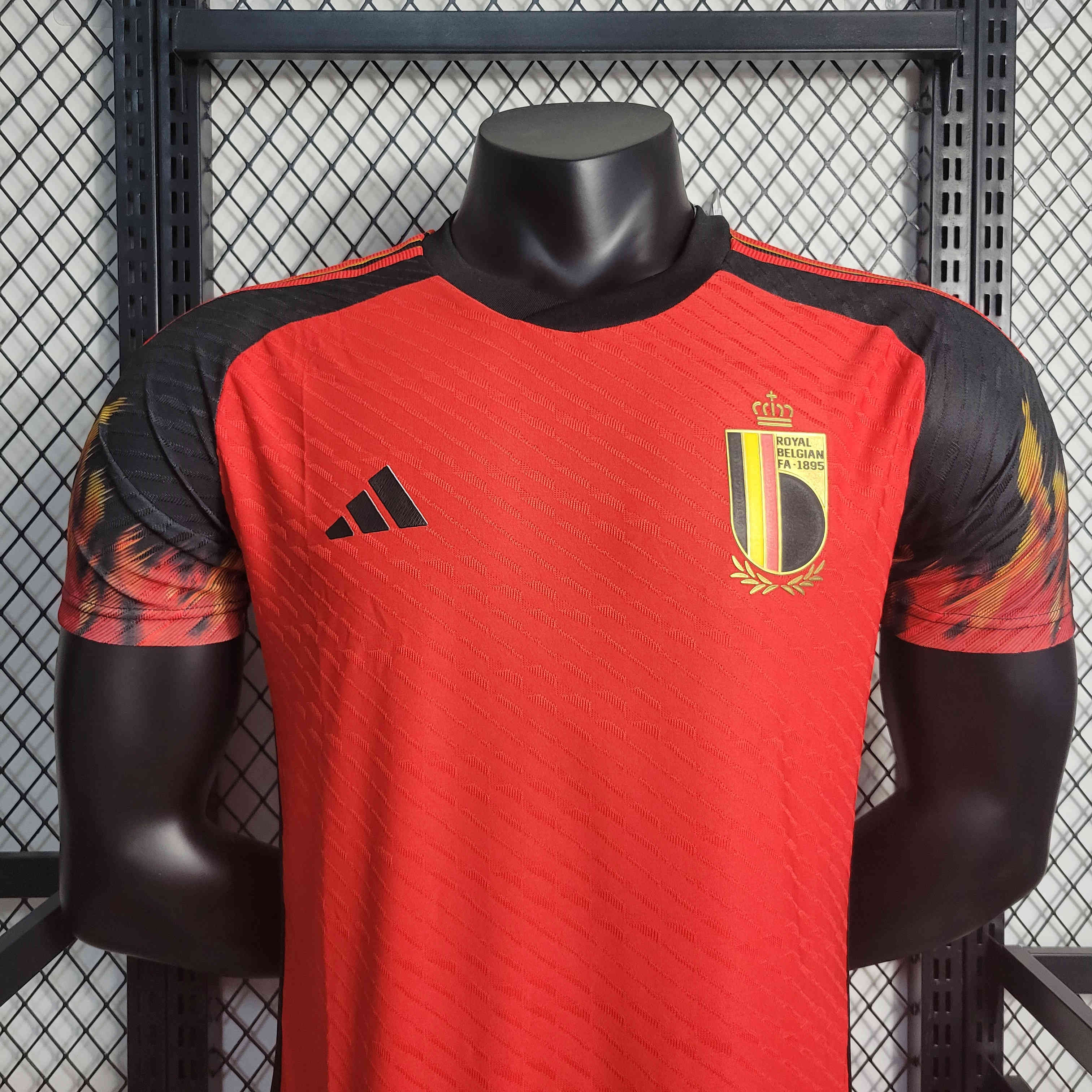 Belgium 2022 Home Stadium Jersey - Player Version - Unitedfutballjersey