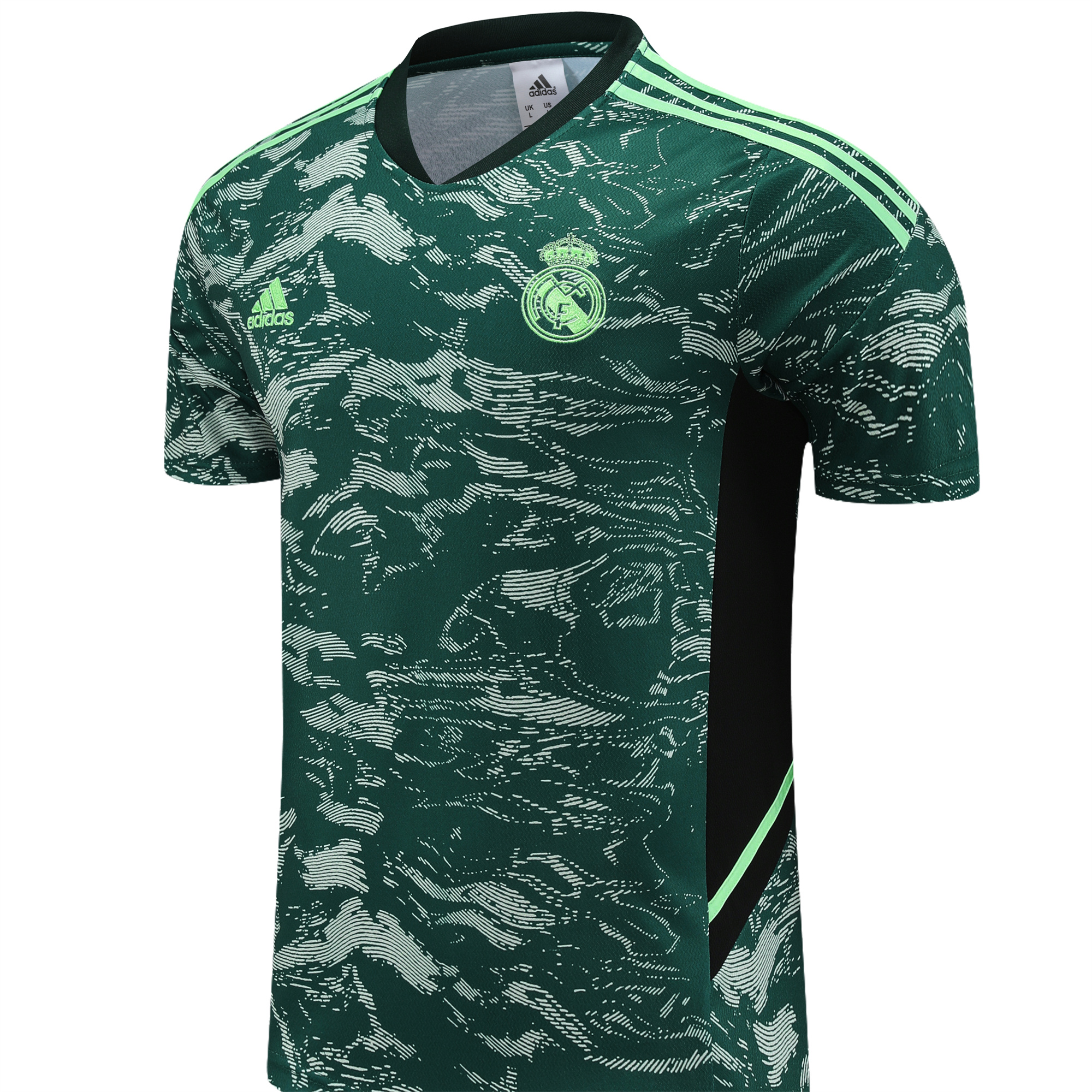 Real Madrid 23-24 Short-Sleeve Training Set - Green - Unitedfutballjersey