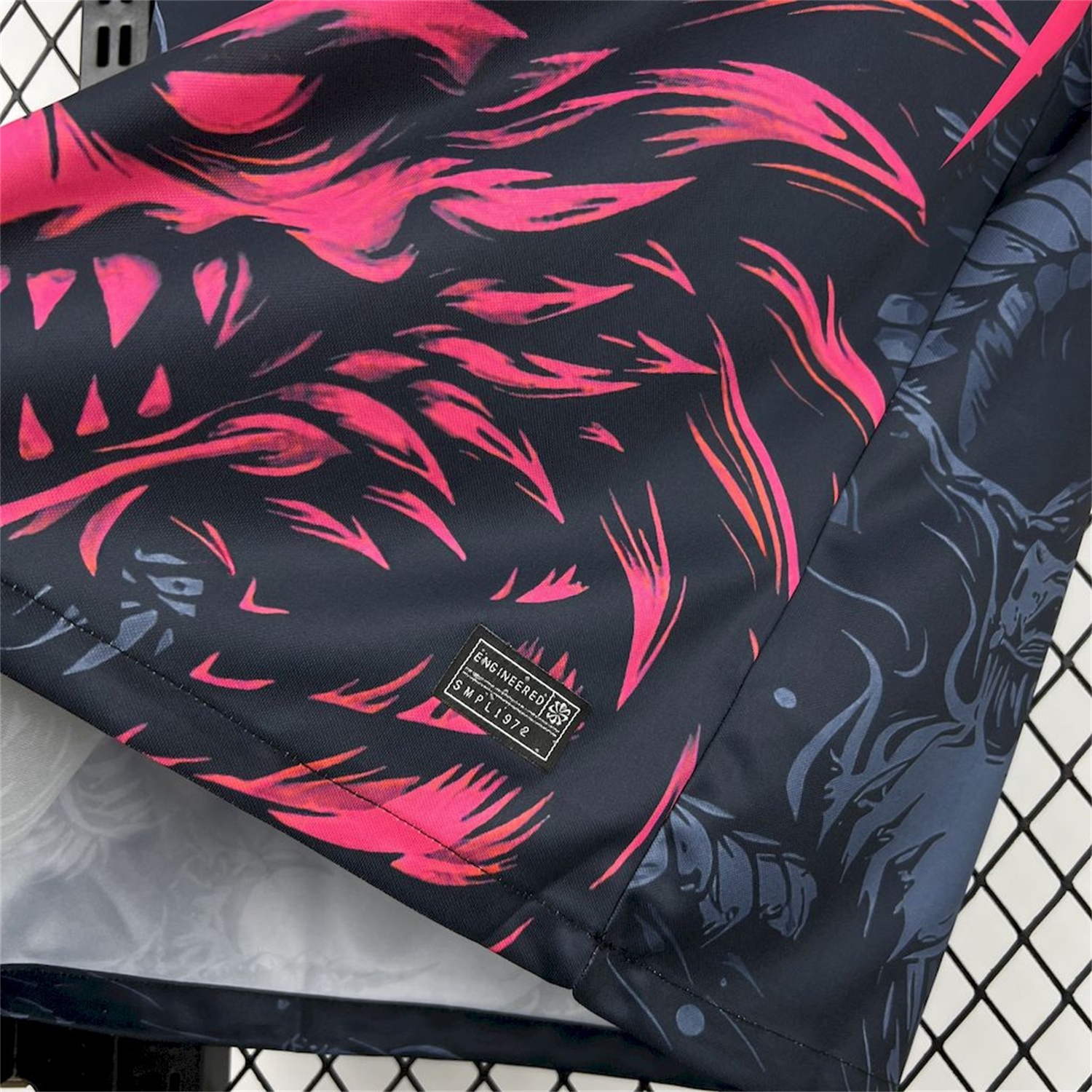B.A.R.S.A 25-26 Pink & Black Dragon Black Special Jersey - Fans Version - Unitedfutballjersey