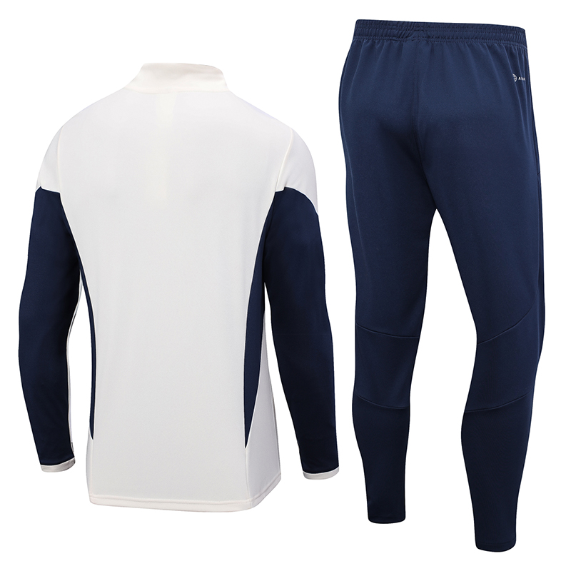 Italy 23-24 Long Sleeve Training Set -Off-White - Unitedfutballjersey