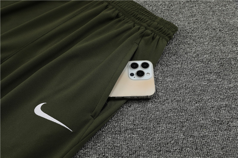 B.A.R.S.A 23-24 Long Sleeve Training Set -Army green - Unitedfutballjersey