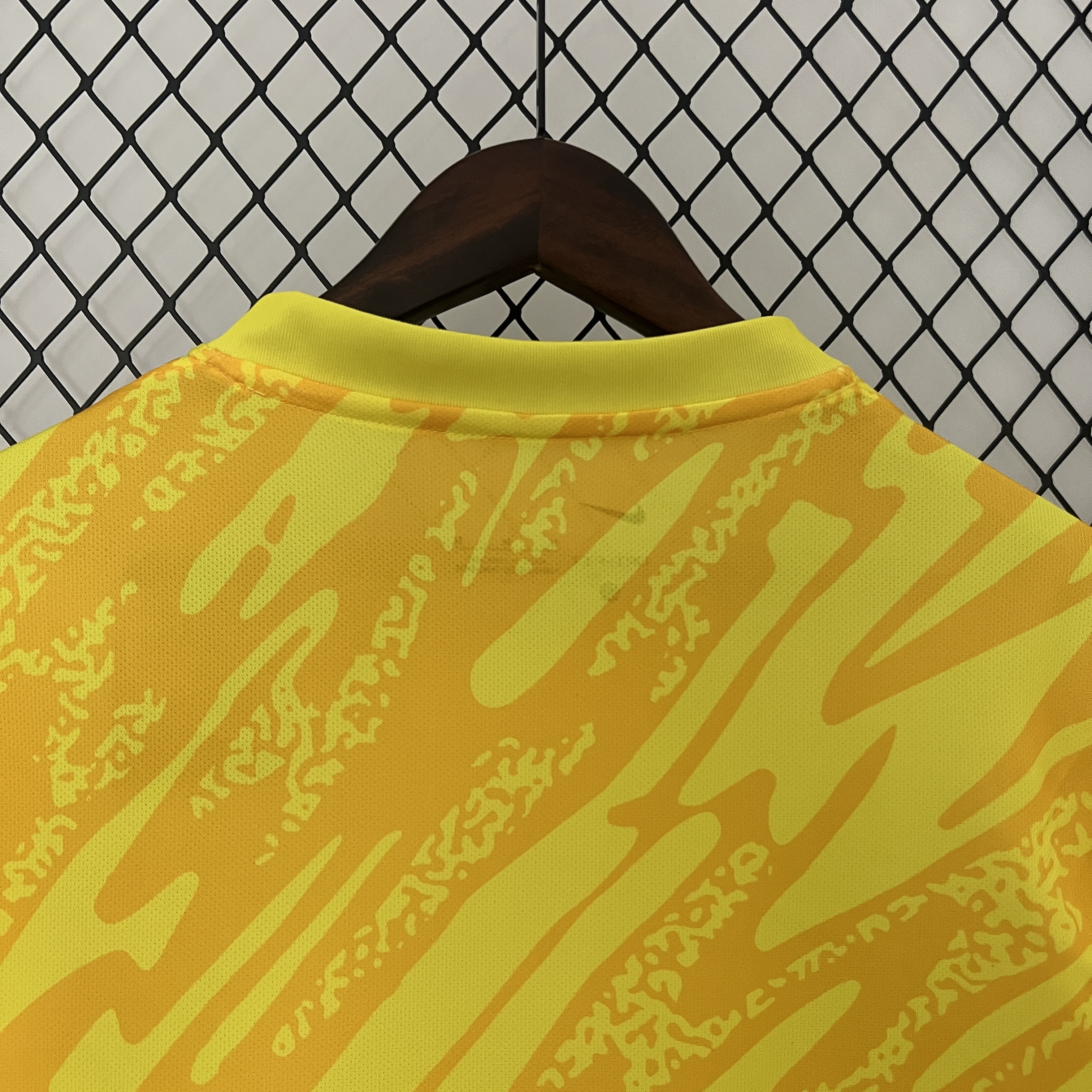 France 2024 Yellow Goalkeeper Jersey - Fans Version - Unitedfutballjersey