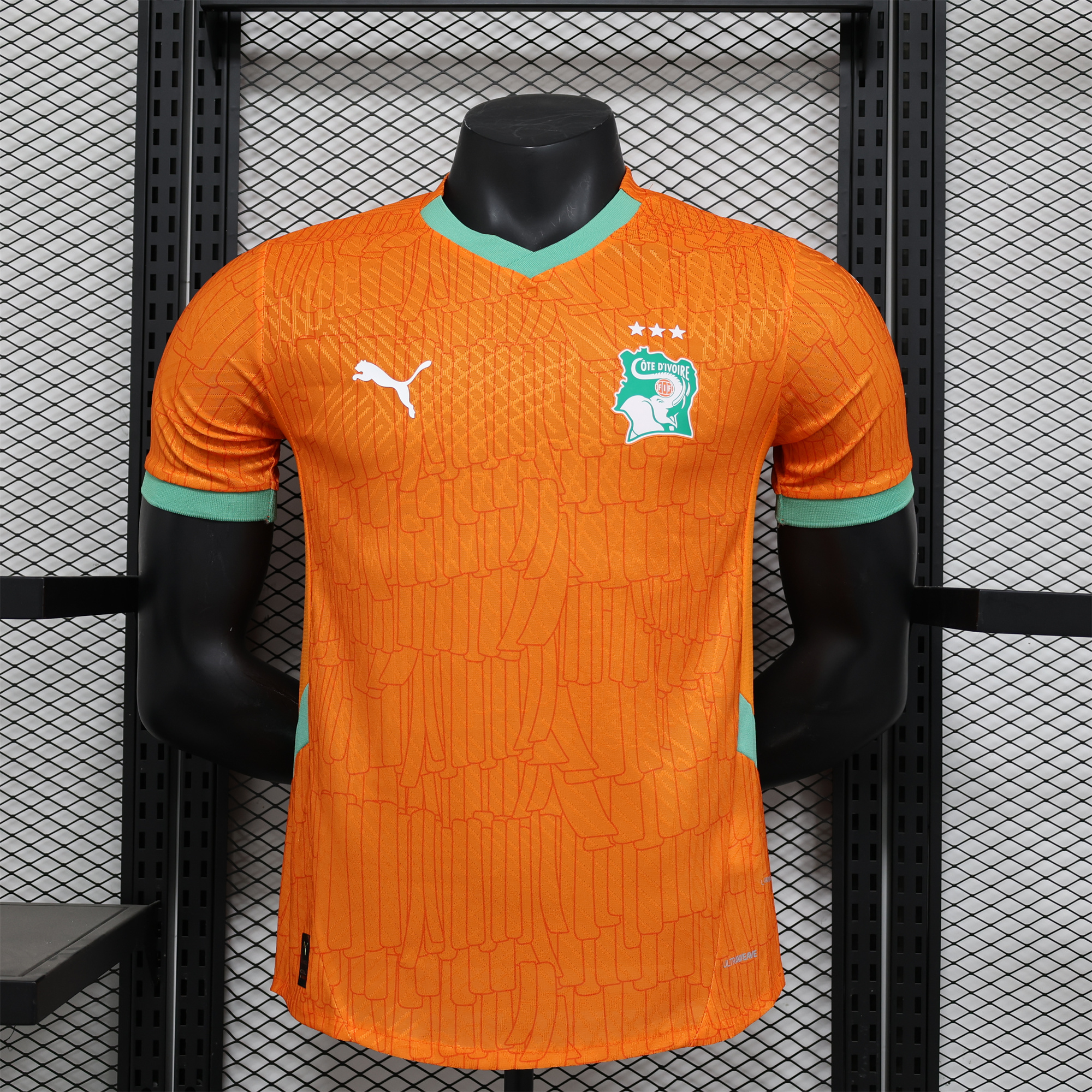 Ivory Coast 2024 Home Jersey - Player Version - Unitedfutballjersey