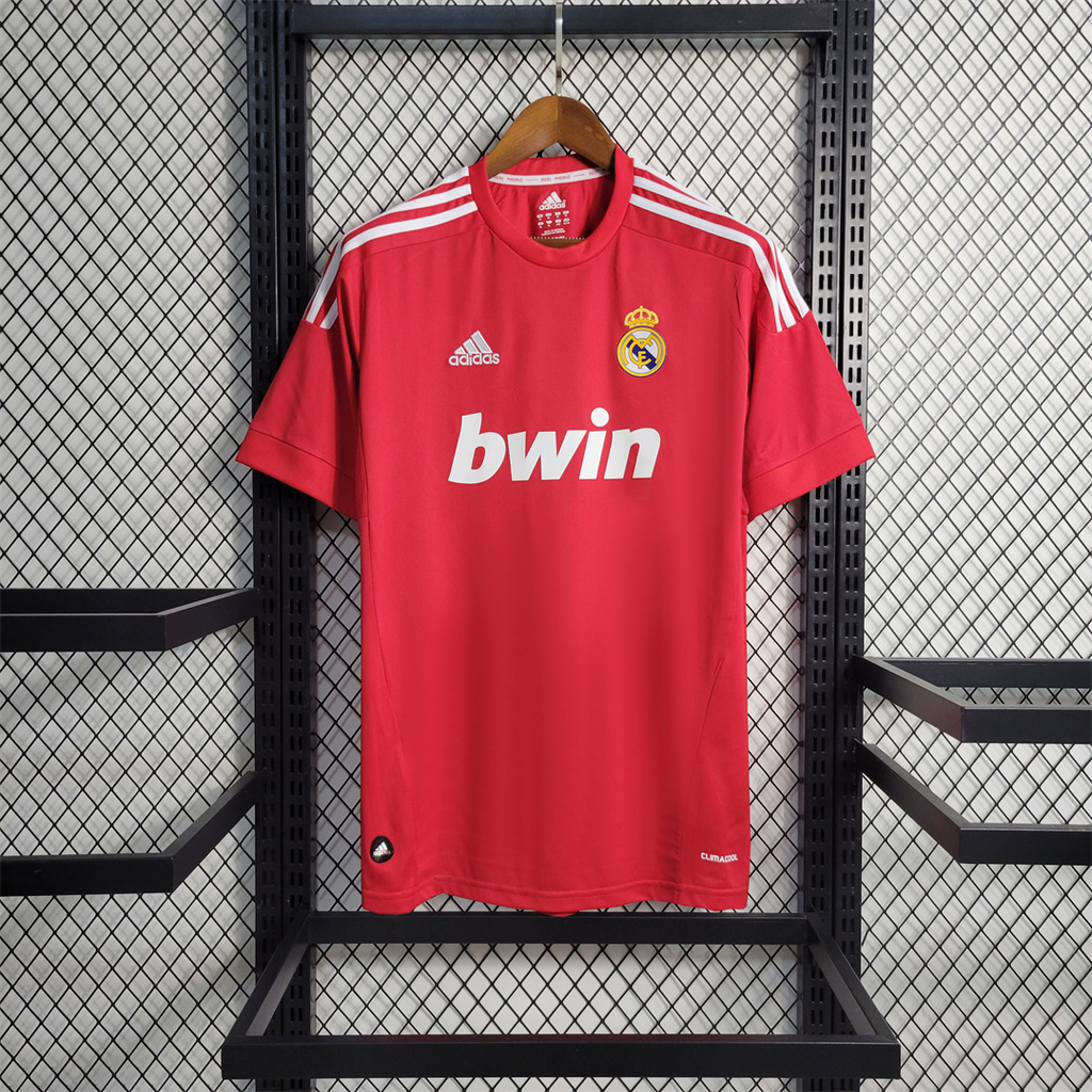 Real Madrid Retro 11-12 Third Red Jersey - Unitedfutballjersey