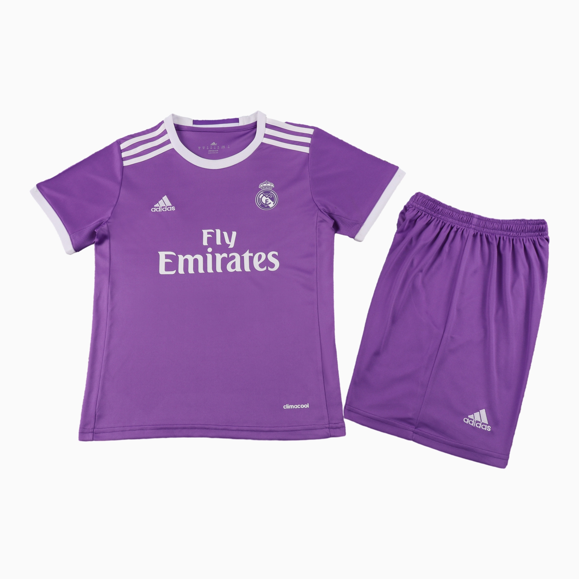 Retro Real Madrid 2016-17 Away Kids Kit - Unitedfutballjersey