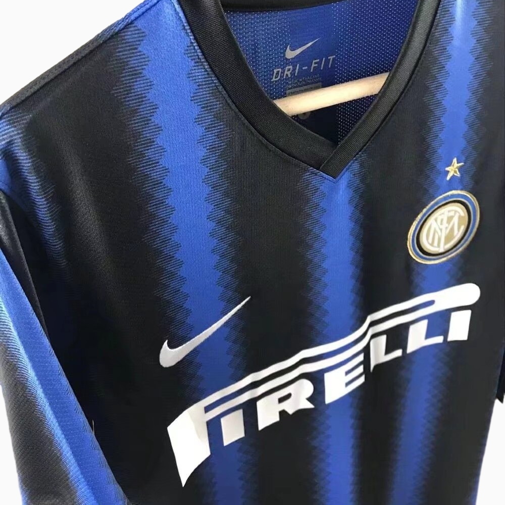 Retro Inter Milan 2010-11 Home Stadium Jersey - Unitedfutballjersey