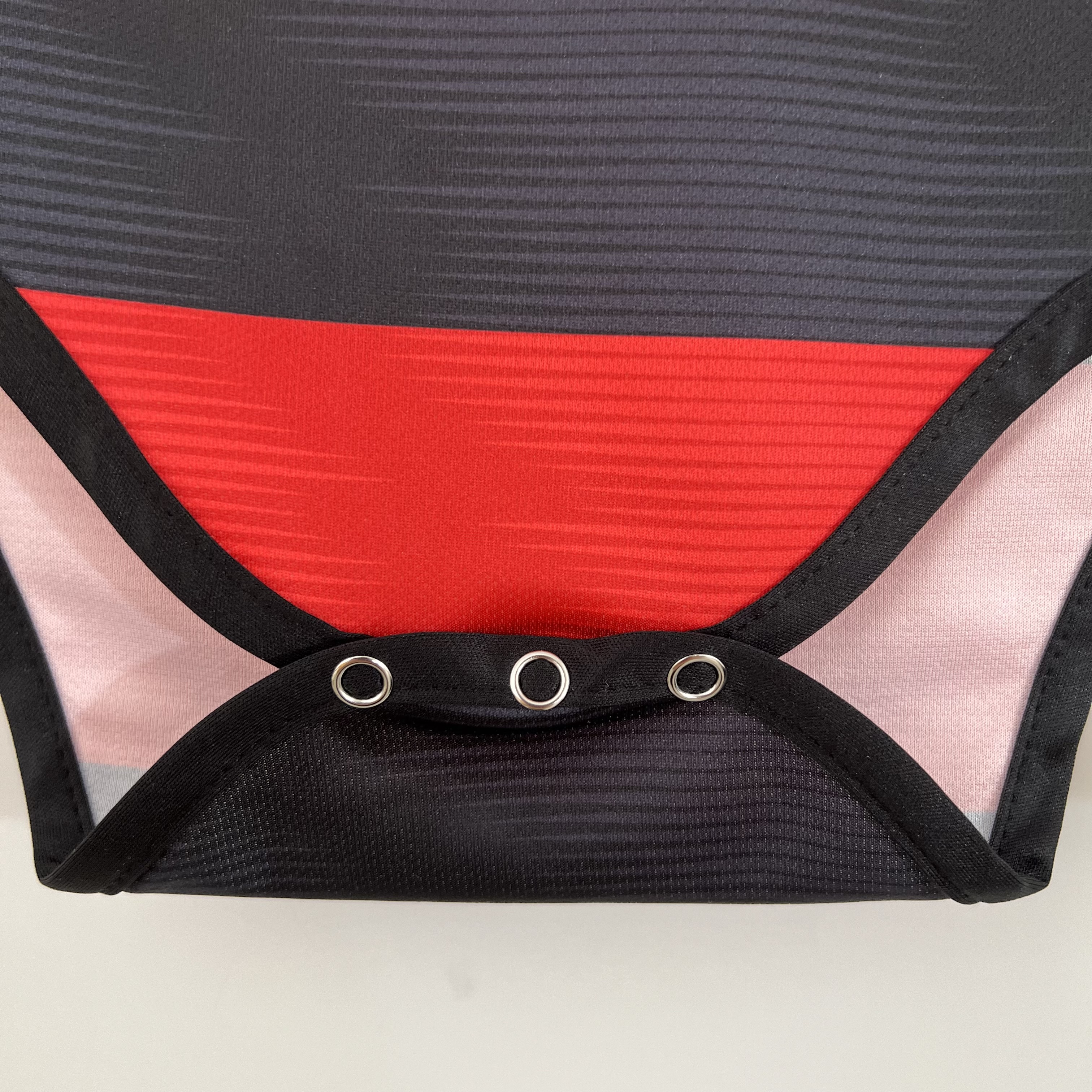 Flamengo 23-24 Home Stadium Baby Crawling Suit - Unitedfutballjersey