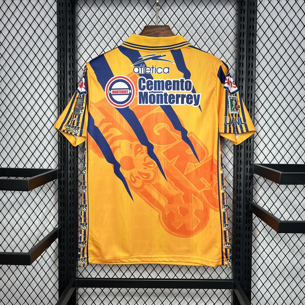 Retro Tigres UANL 1997-98 Home Stadium Jersey - Unitedfutballjersey