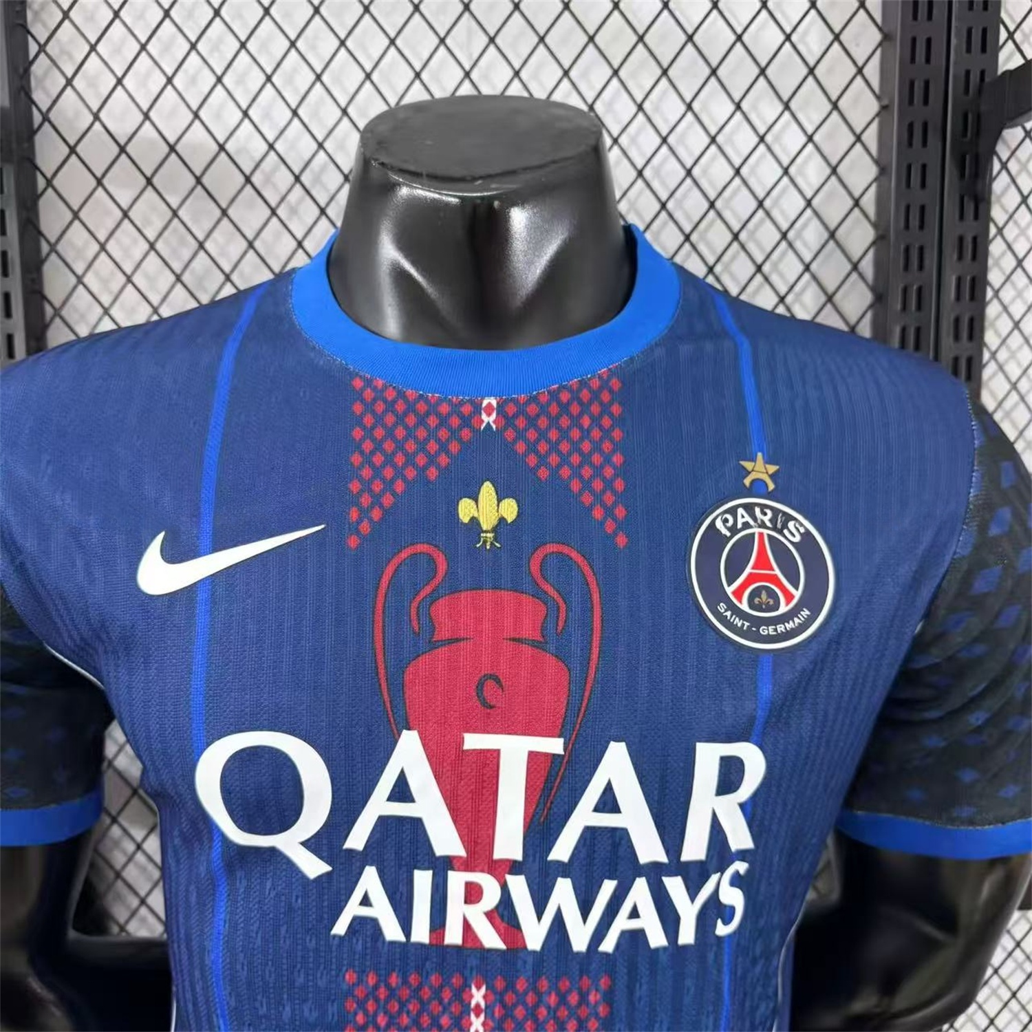 Paris Saint-Germain PSG 25-26 Champion Blue Special Edition Jersey With Star - Player Version - Unitedfutballjersey