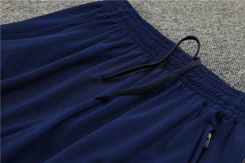 Paris Saint-Germain PSG 23-24 Kids Long Sleeve Training Set Royal Blue - Unitedfutballjersey