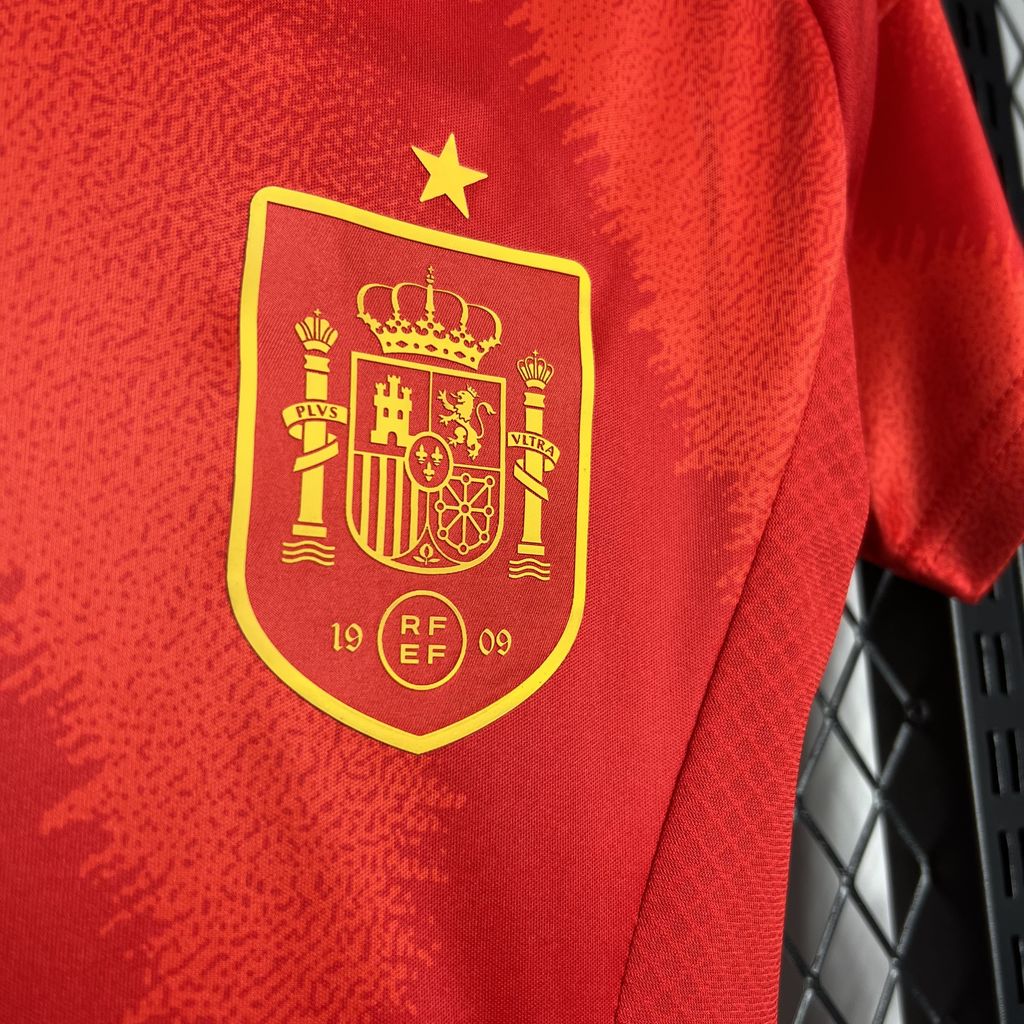 Women's Spain 2024 Home Stadium Jersey - Unitedfutballjersey