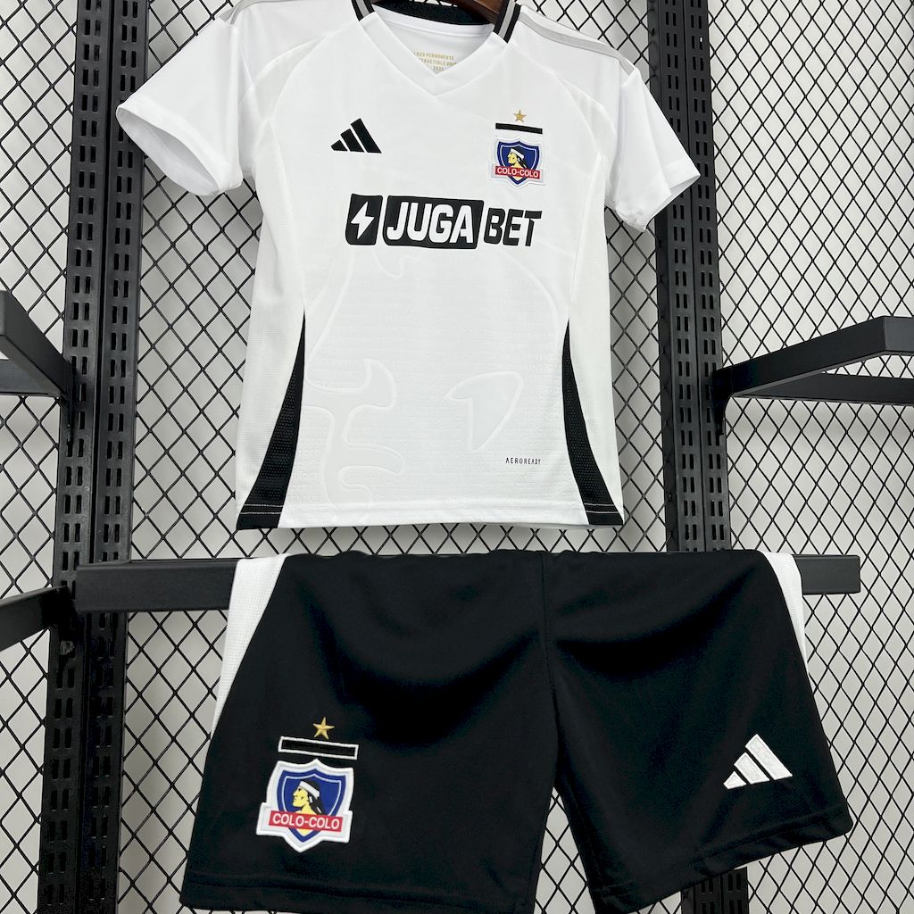 Colo Colo 2025 Home Kids Kit - Unitedfutballjersey