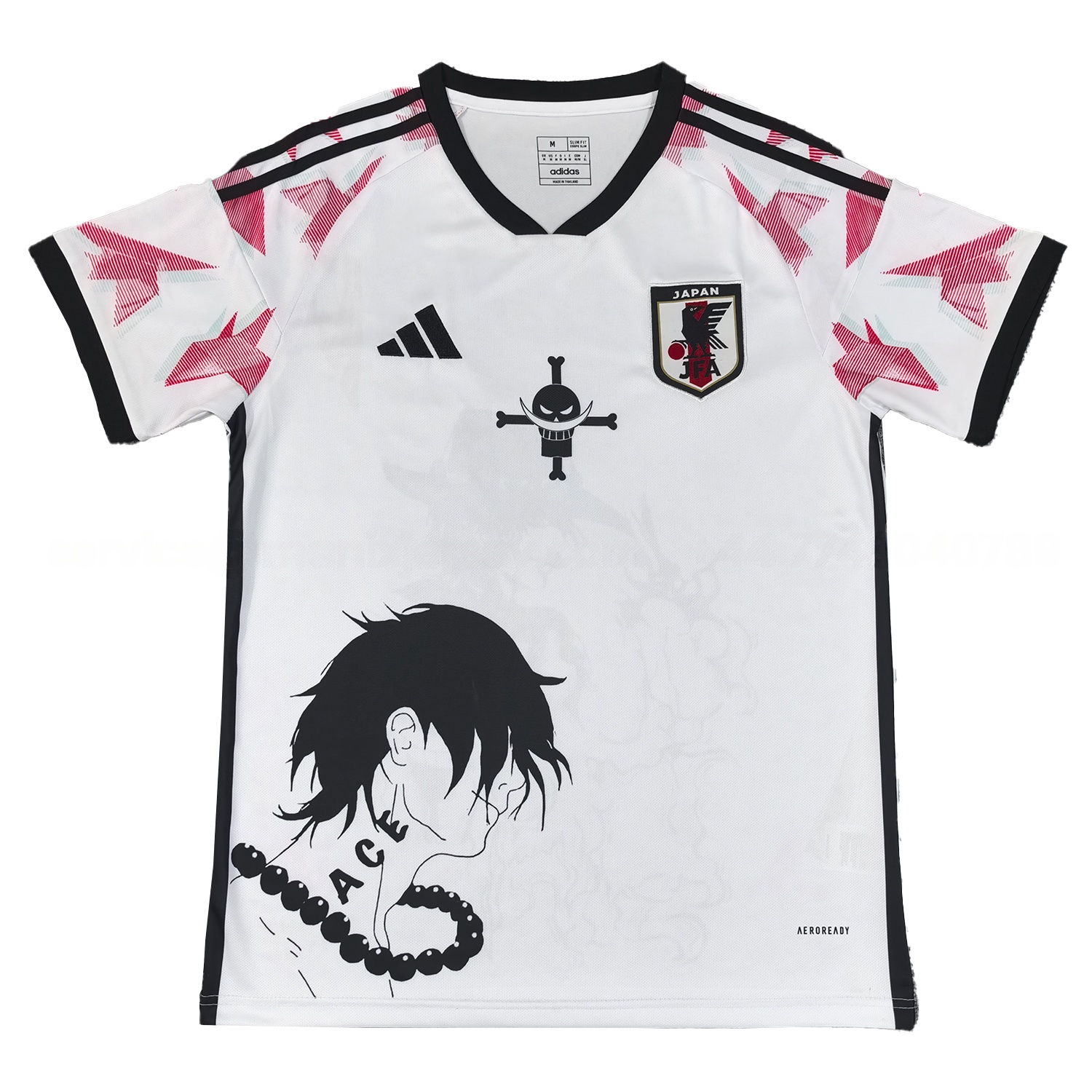 Japan 25-26 Ace Silhouette White Jersey - Fans Version - Unitedfutballjersey
