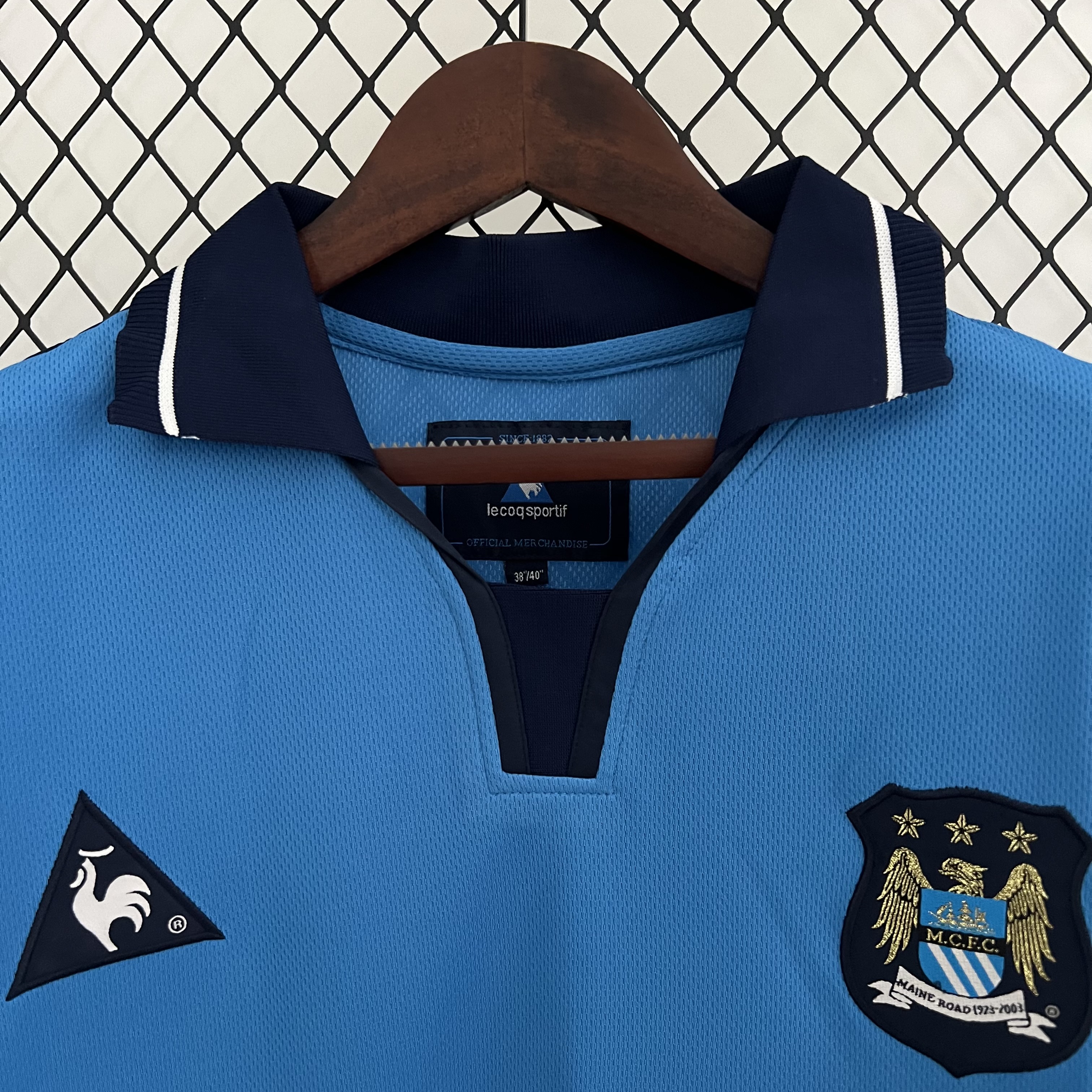 Retro Manchester City 2002-03 Home Stadium Jersey - Unitedfutballjersey