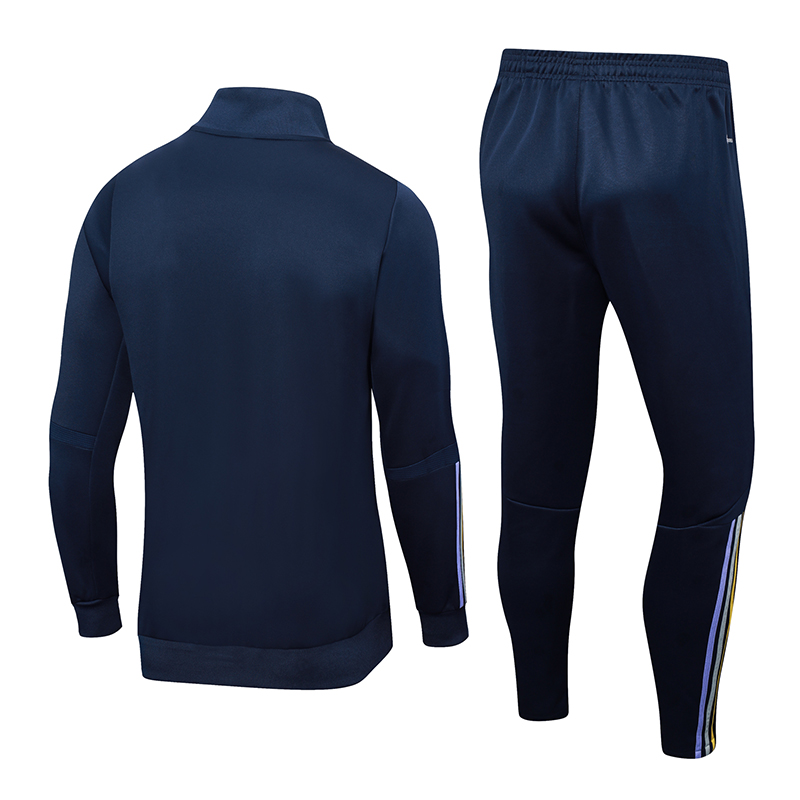 Real Madrid 23-24 Jacket Training Tracksuit - Royal Blue - Unitedfutballjersey