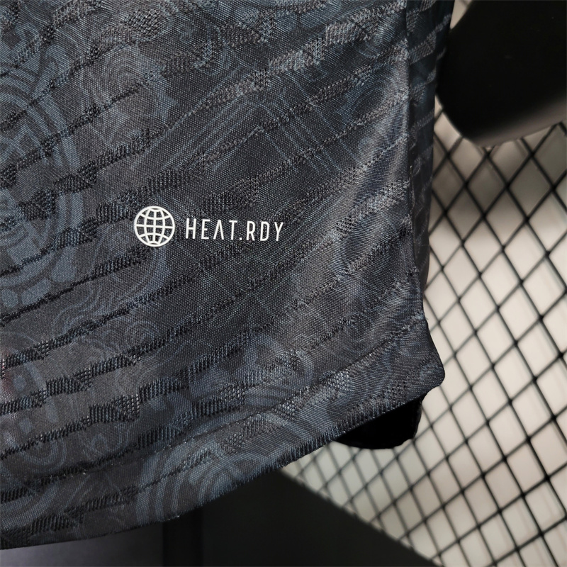 23/24 Real Madrid Away Stadium Jersey Black - Player Version - Unitedfutballjersey