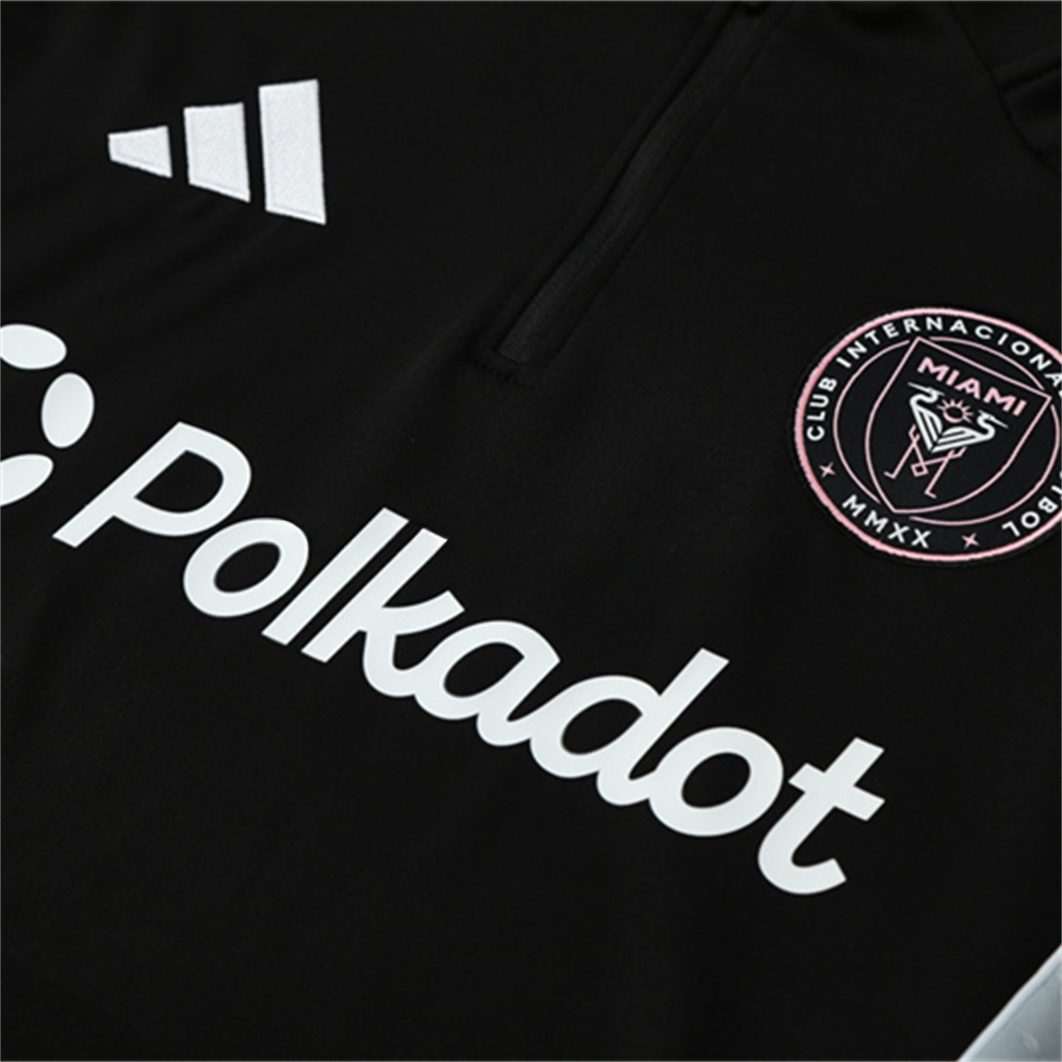 INT M.A.M 25-26 Kid Long Sleeves Training Set - Black Top & Black Pants - Unitedfutballjersey