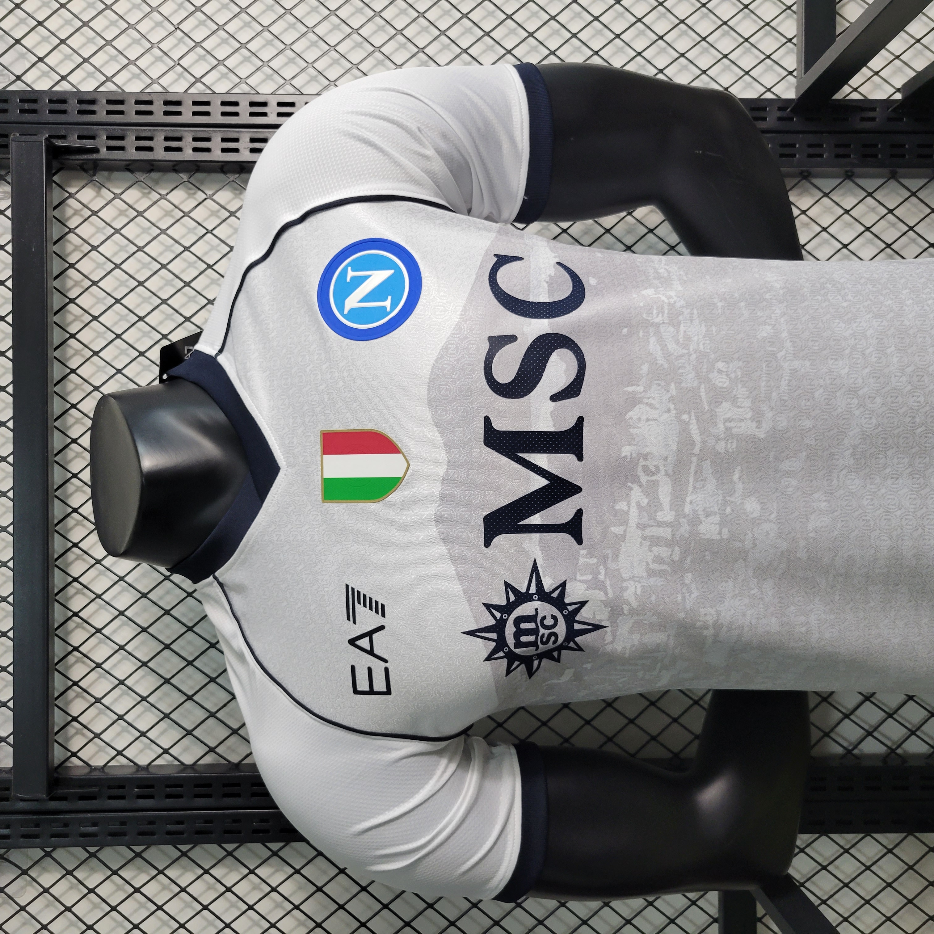 Napoli 23-24 Away White Jersey - Player Version - Unitedfutballjersey