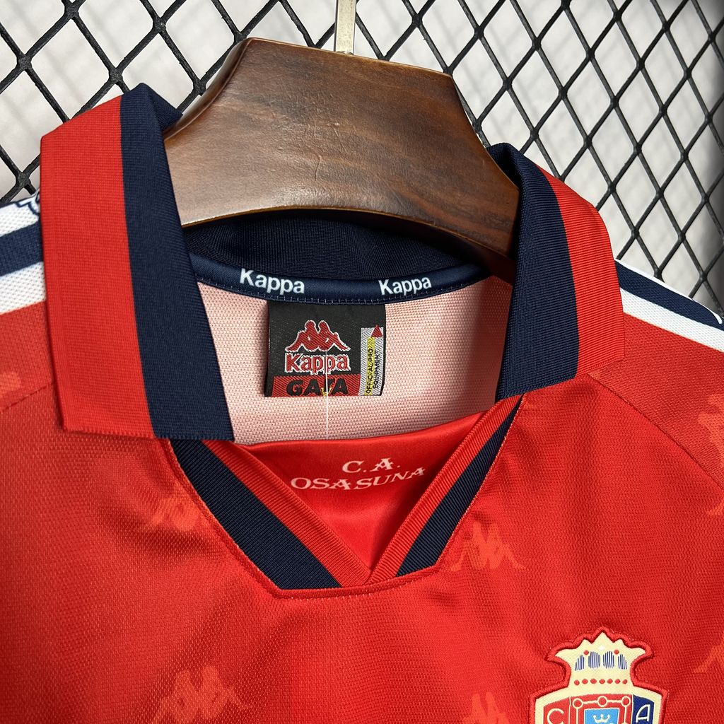 Retro Osasuna 1996-97 Home Jersey - Unitedfutballjersey
