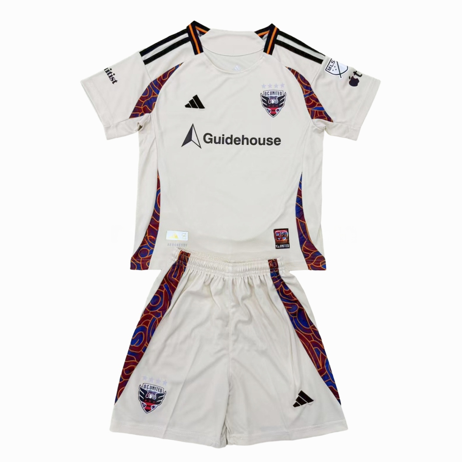 D.C. United 2025 Away Men's Adult Jersey Set - Fans Version - Unitedfutballjersey
