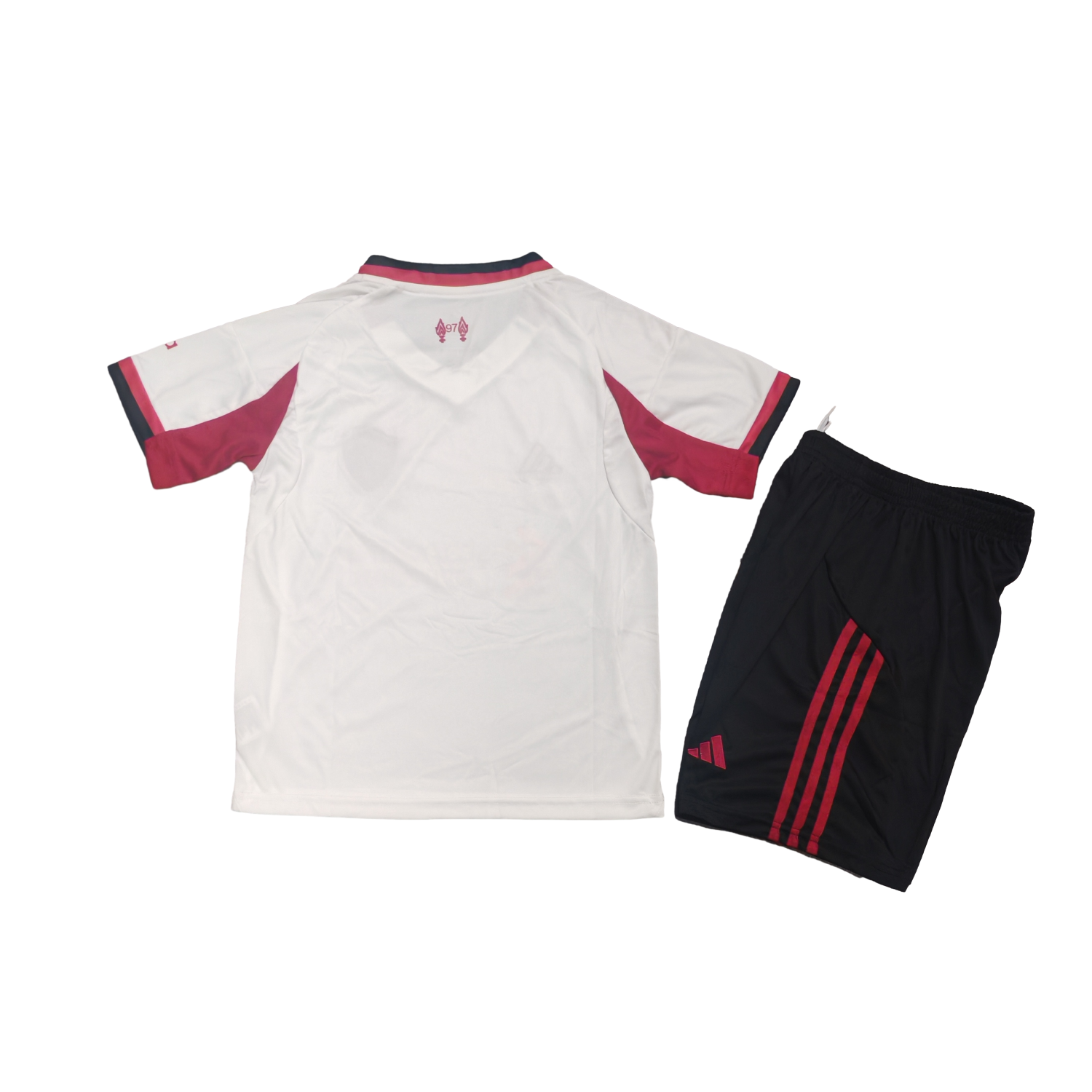Liver.pool 25-26 Away White 25-26 Kids Kit - Unitedfutballjersey